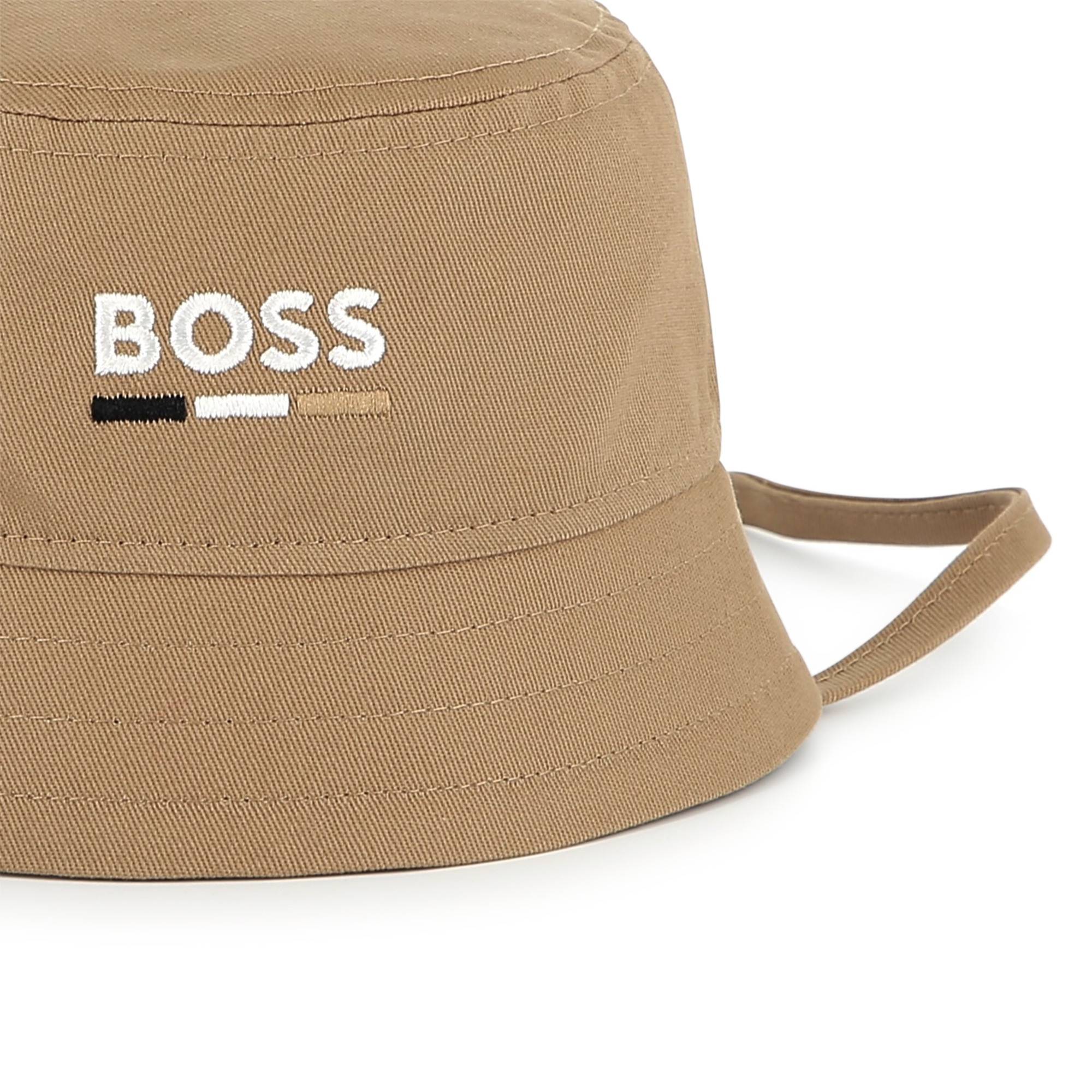 Cotton twill bucket hat BOSS for BOY