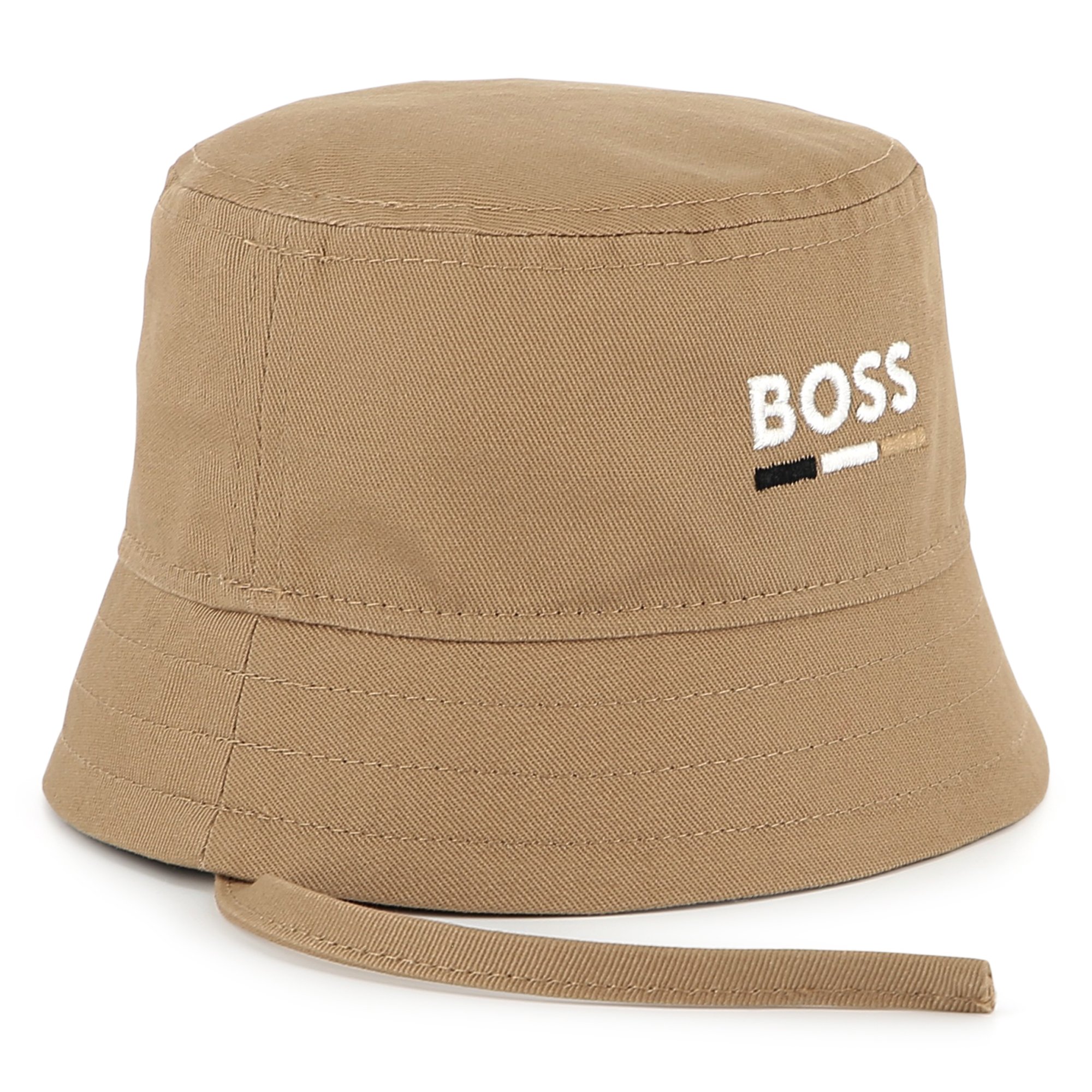 Cotton twill bucket hat BOSS for BOY