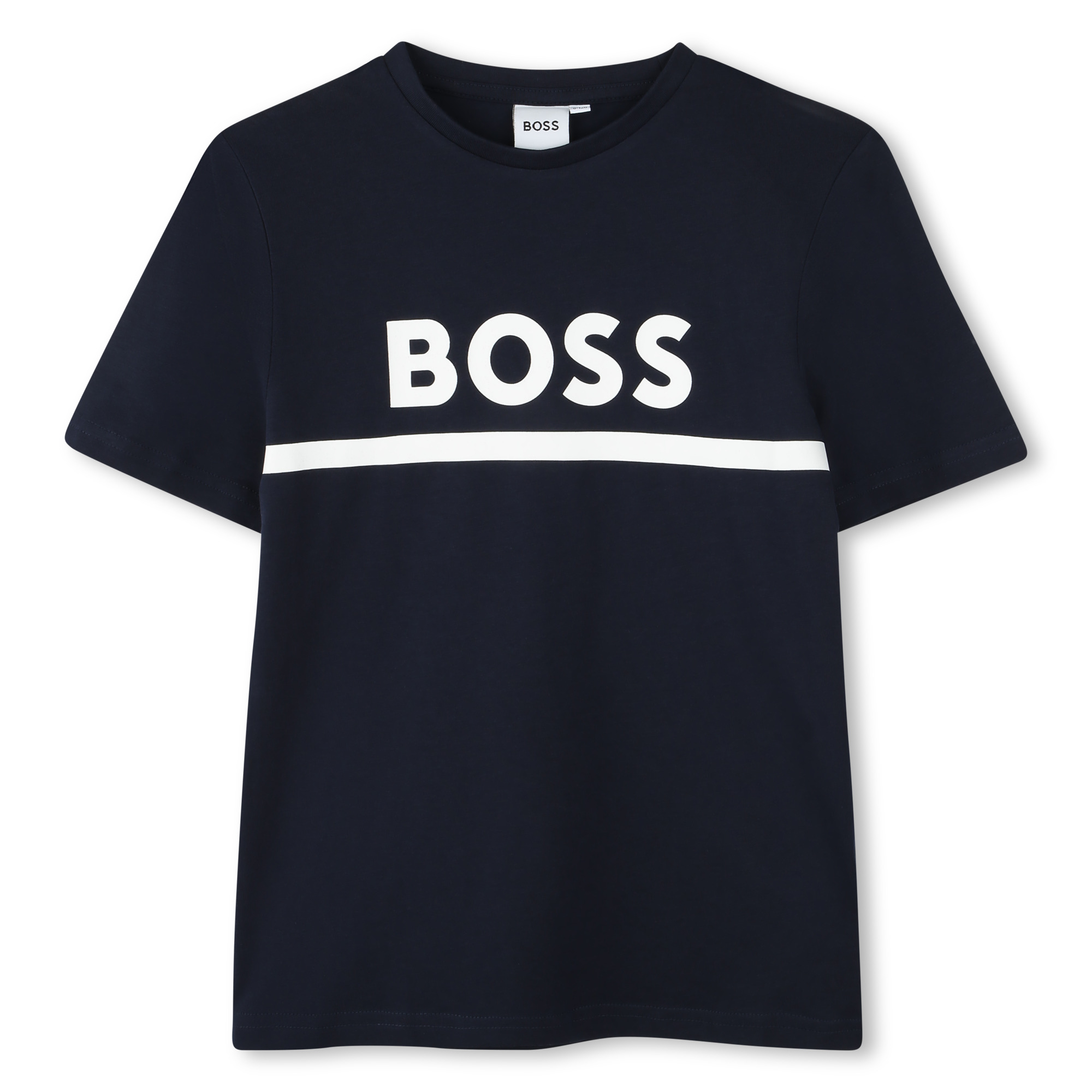 TEE-SHIRT MANCHES COURTES BOSS pour GARCON