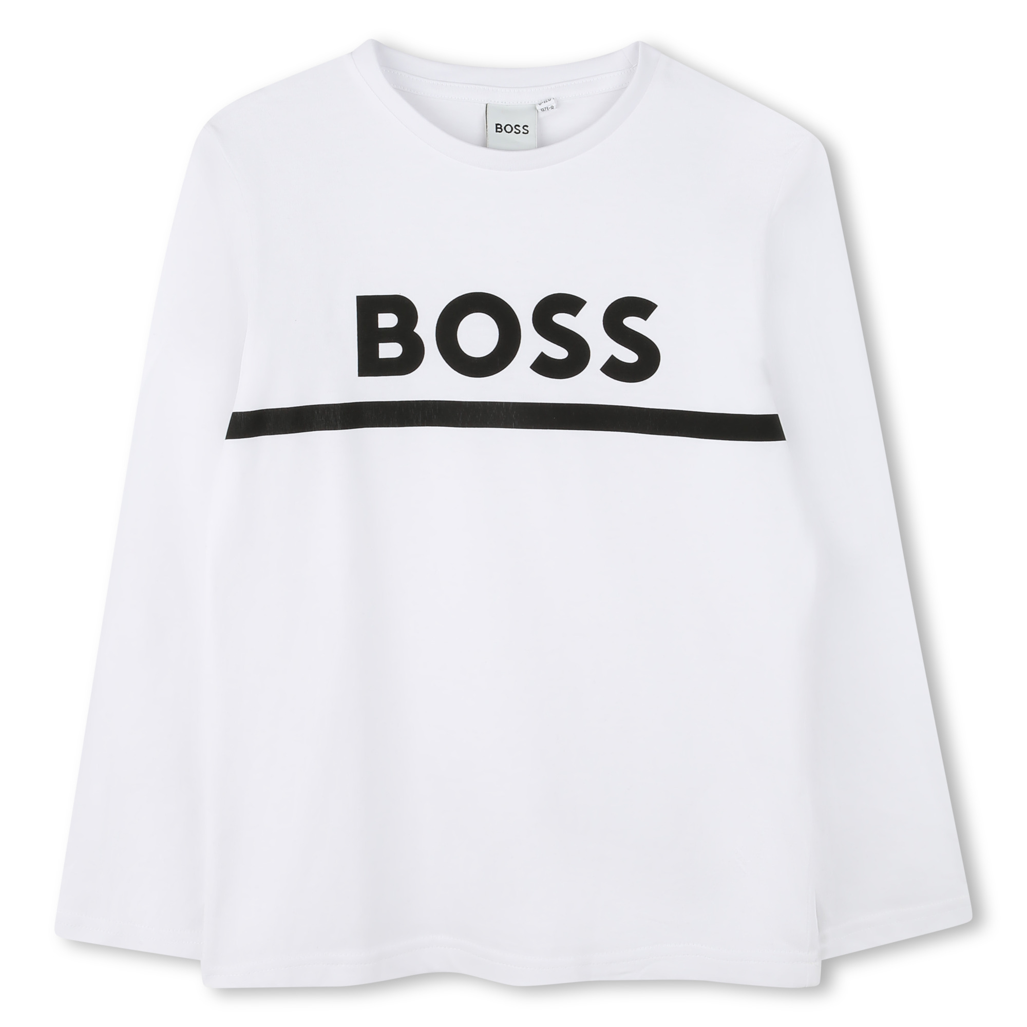 TEE-SHIRT MANCHES LONGUES BOSS pour GARCON