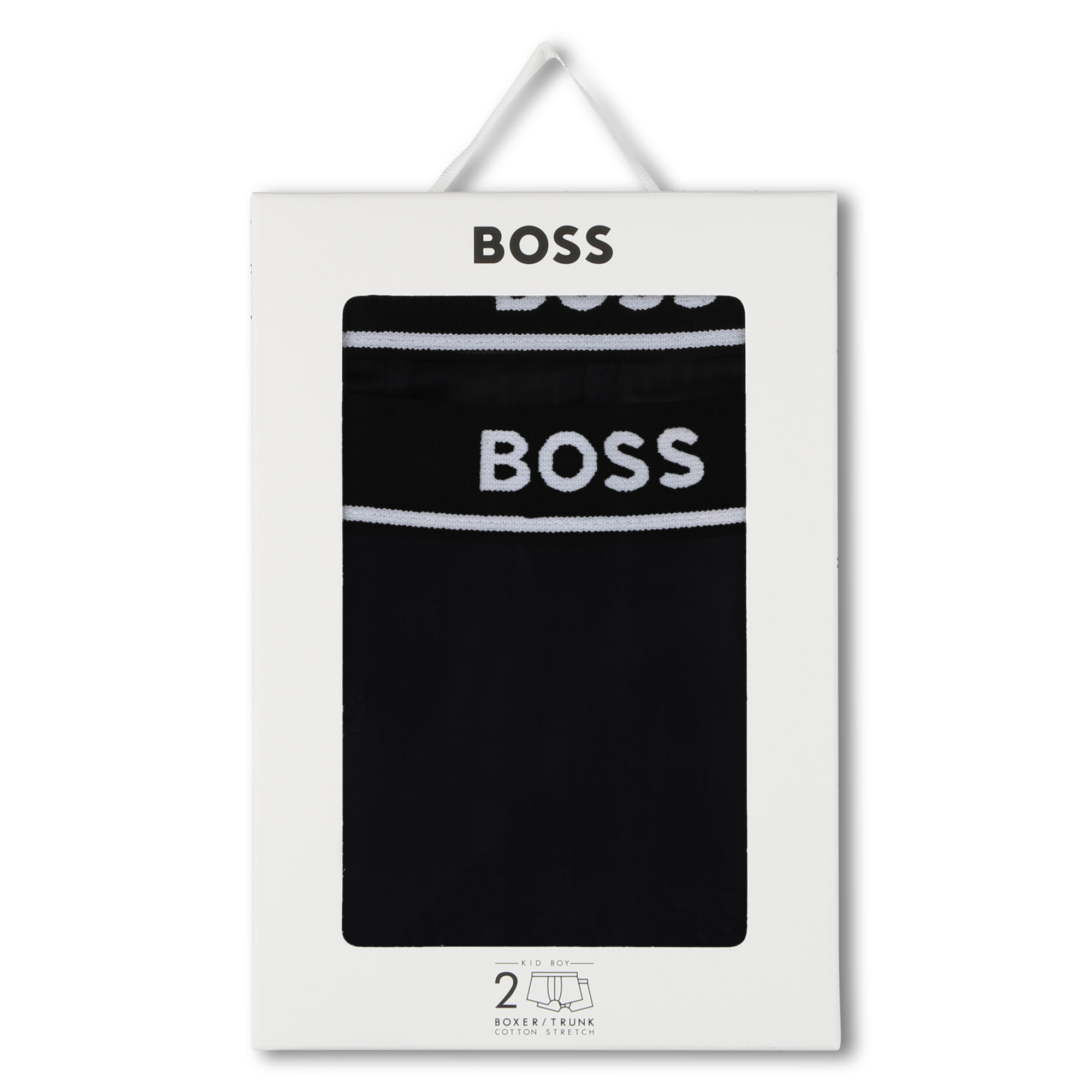 LOT DE 2 BOXERS BOSS pour GARCON