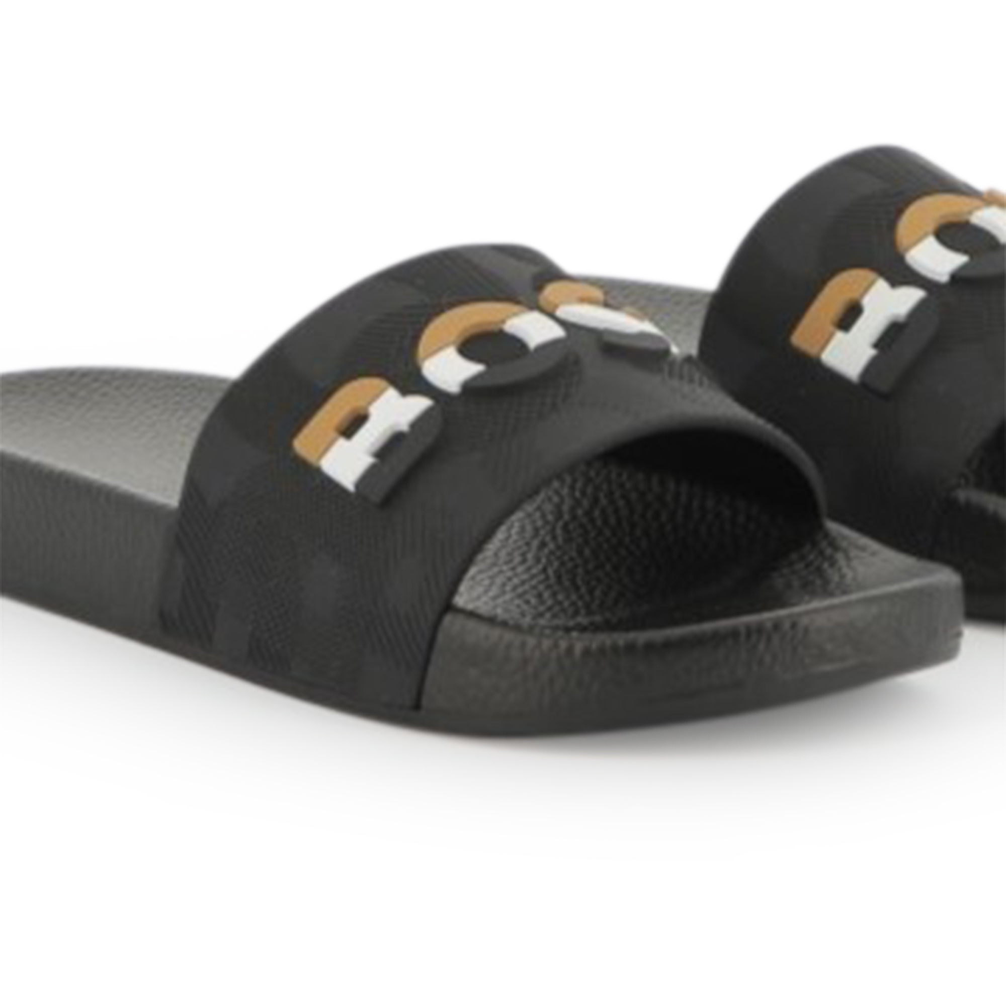 Slippers met brede band BOSS Voor