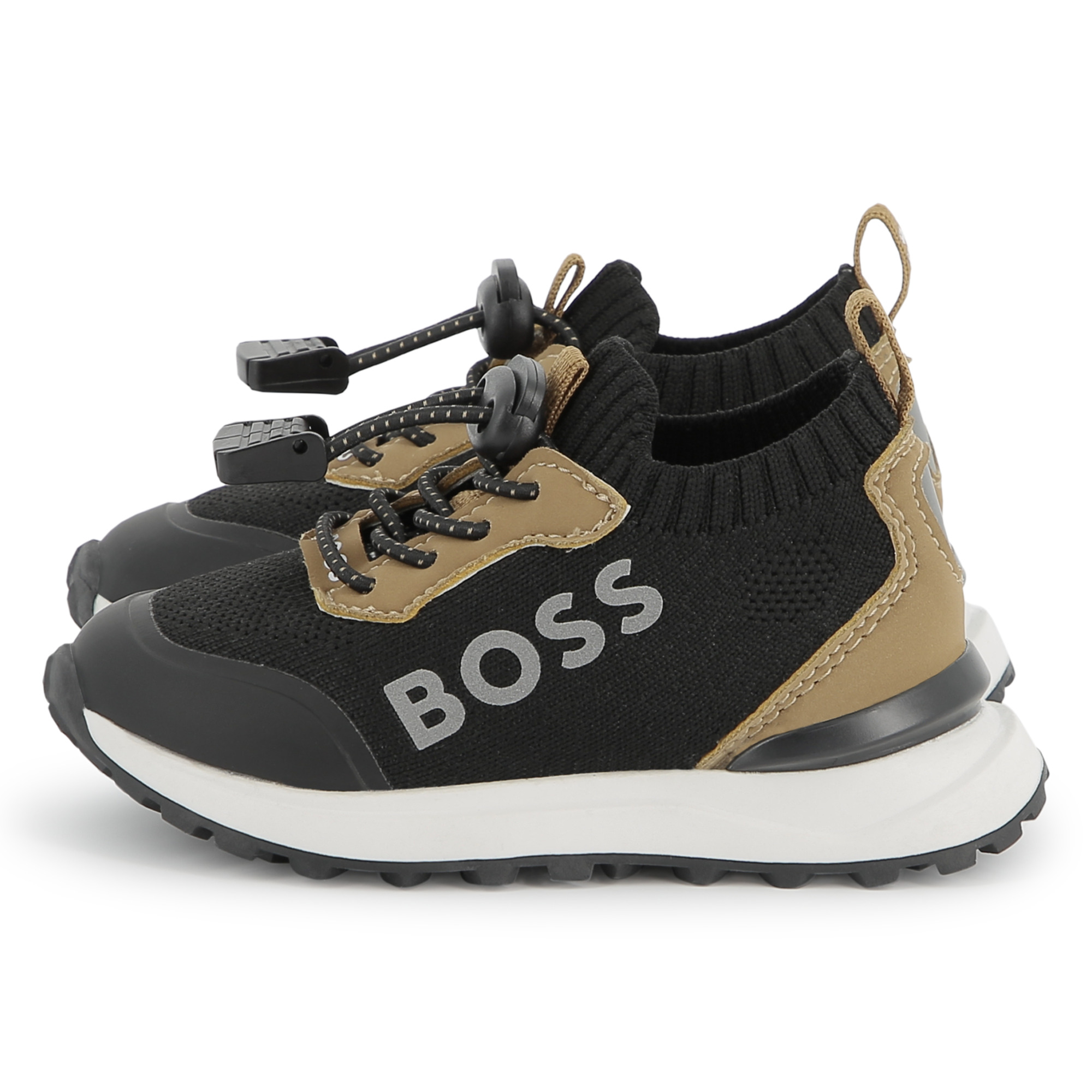 Lace-up sock trainers BOSS for BOY