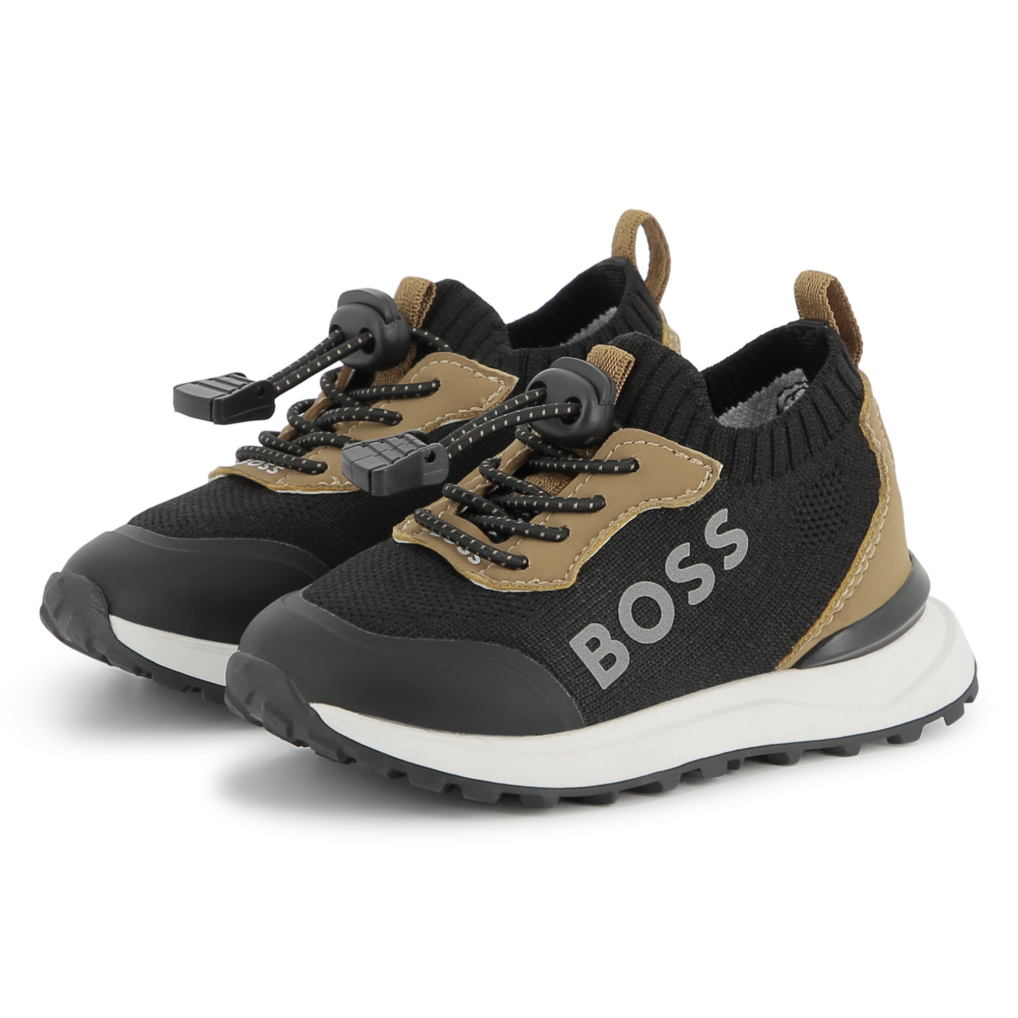 Lace-up sock trainers BOSS for BOY