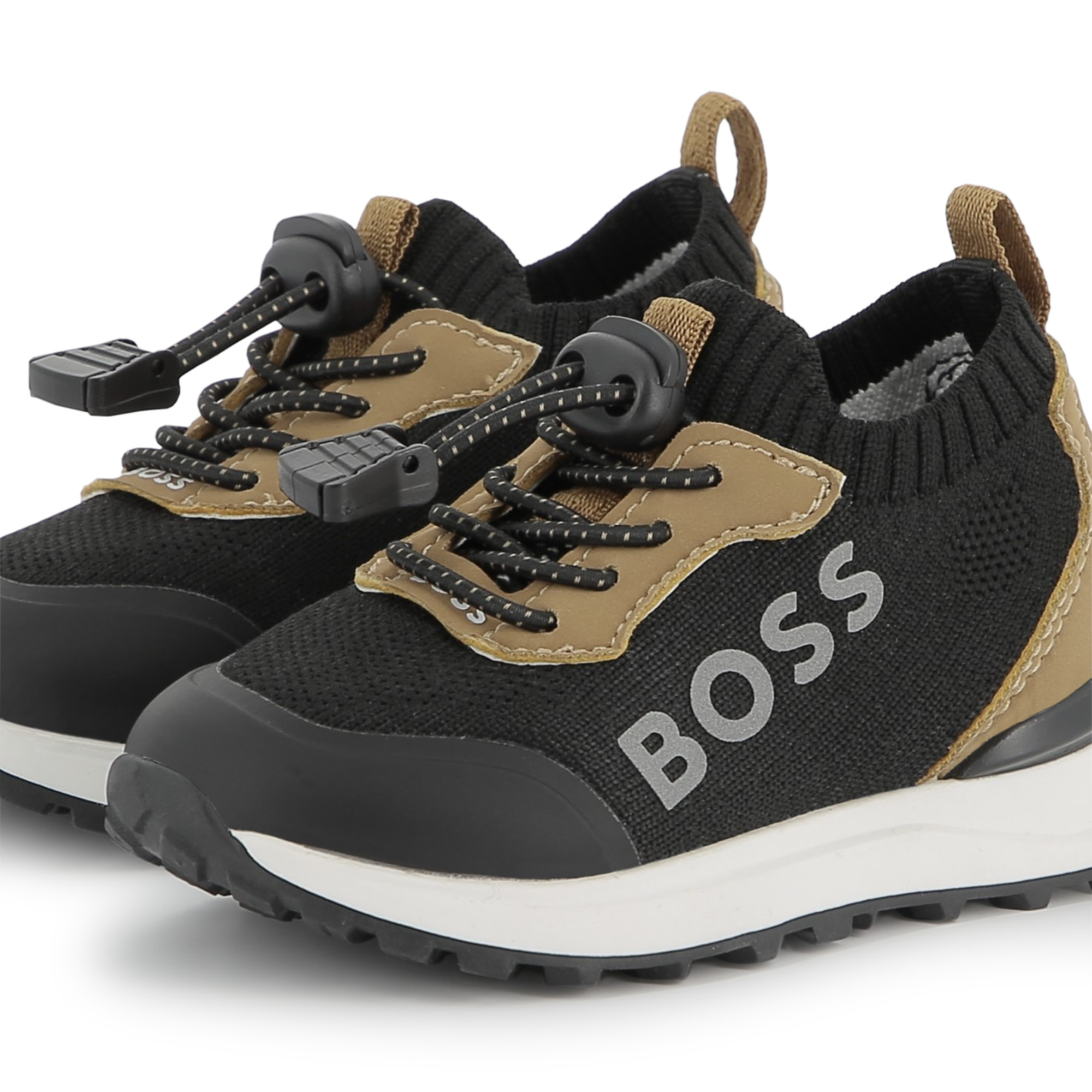 Lace-up sock trainers BOSS for BOY