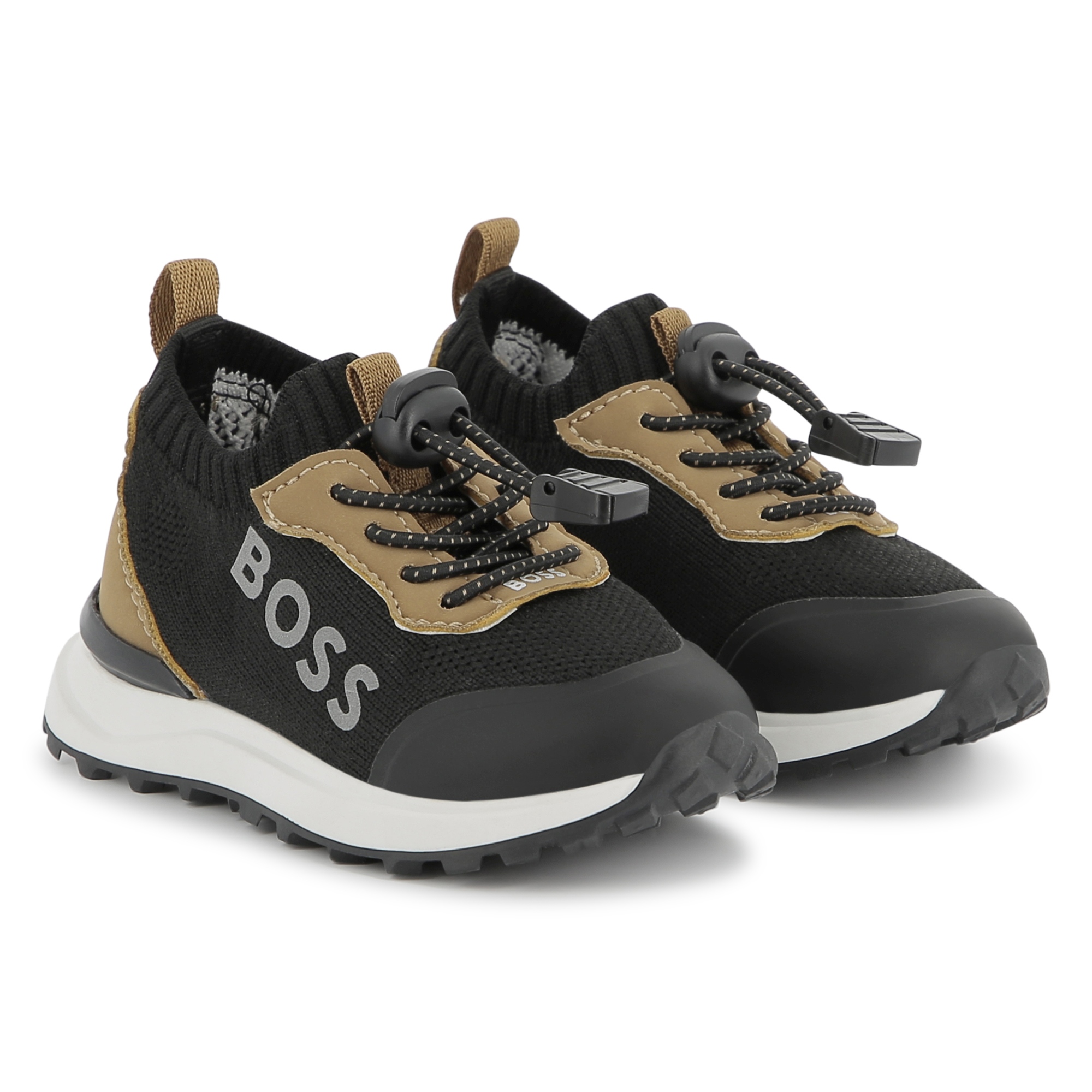 Lace-up sock trainers BOSS for BOY