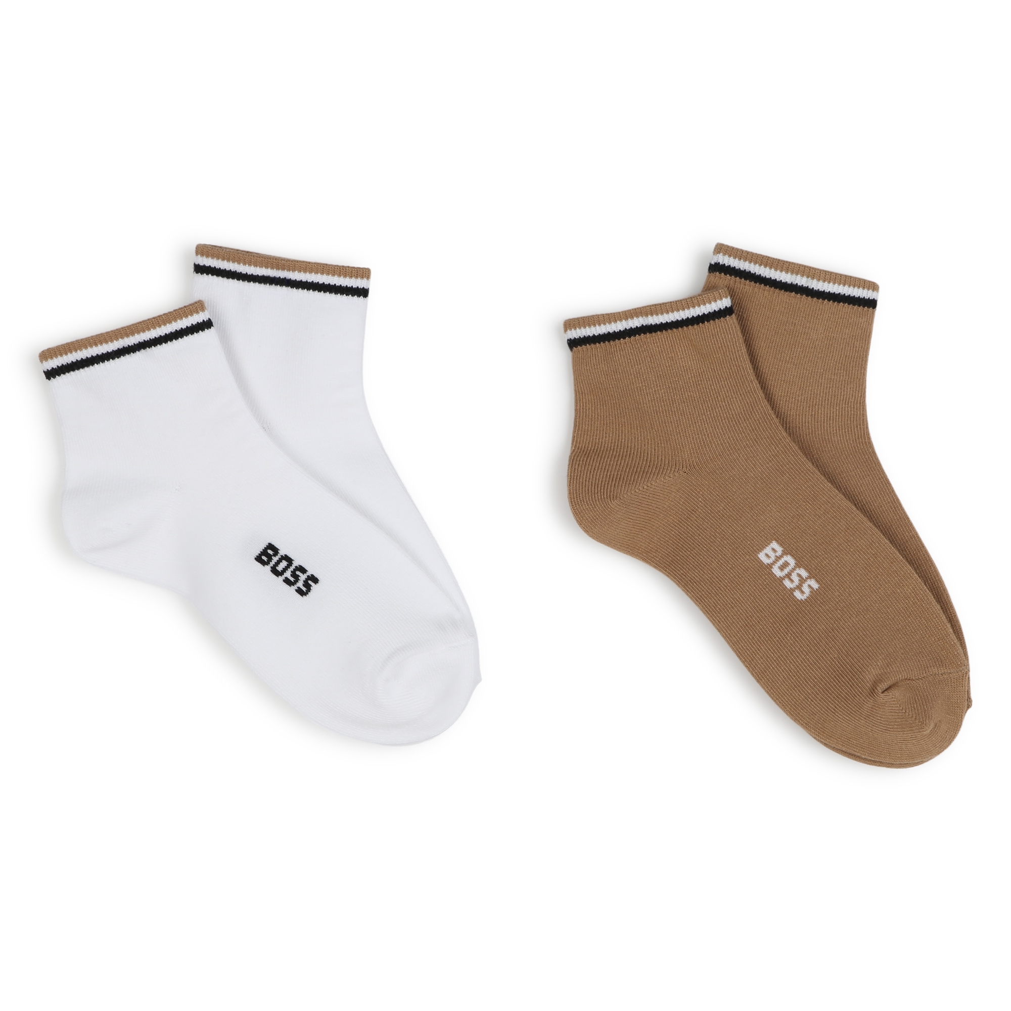 Lot de 2 paires de chaussettes basses BOSS pour GARCON