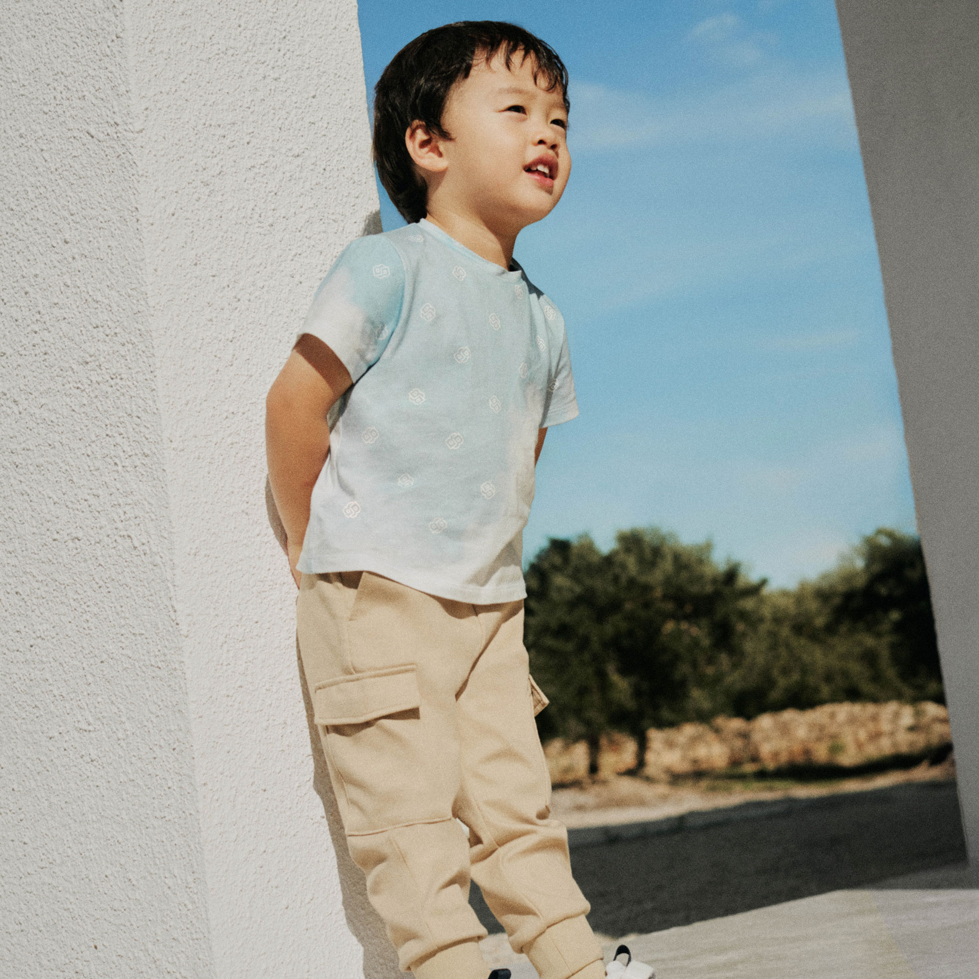 Short-sleeved cotton T-shirt BOSS for BOY