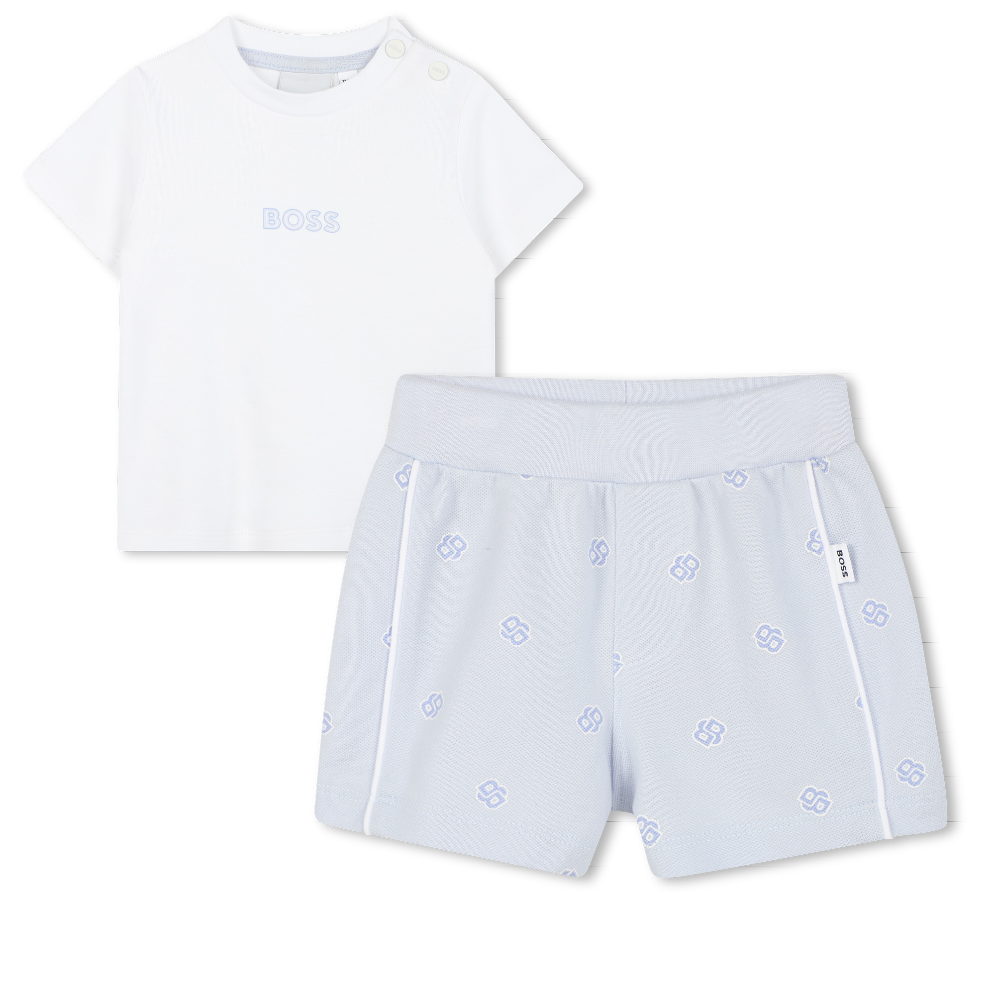 Set van T-shirt en short BOSS Voor