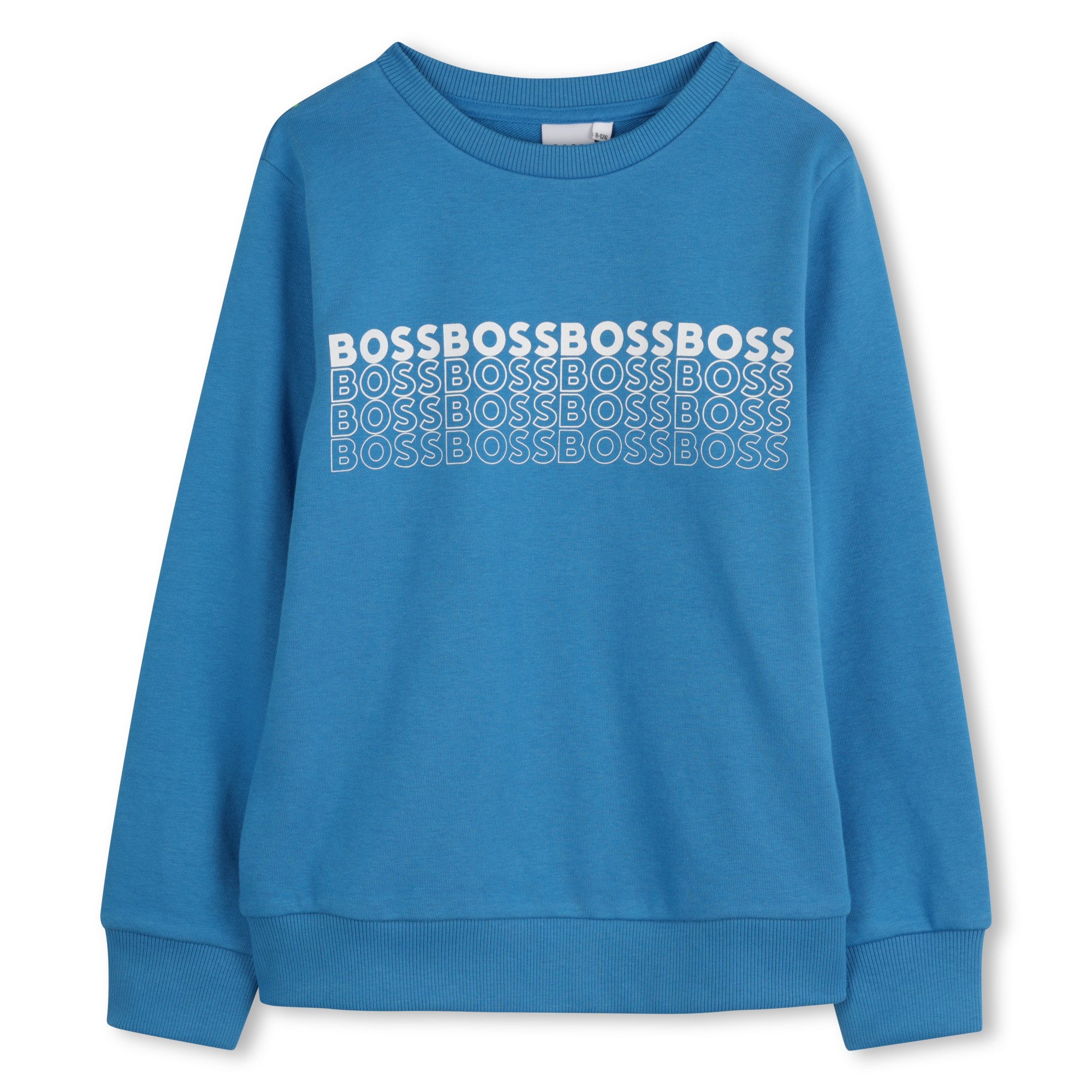 Printed Fleece Sweatshirt BOSS for BOY