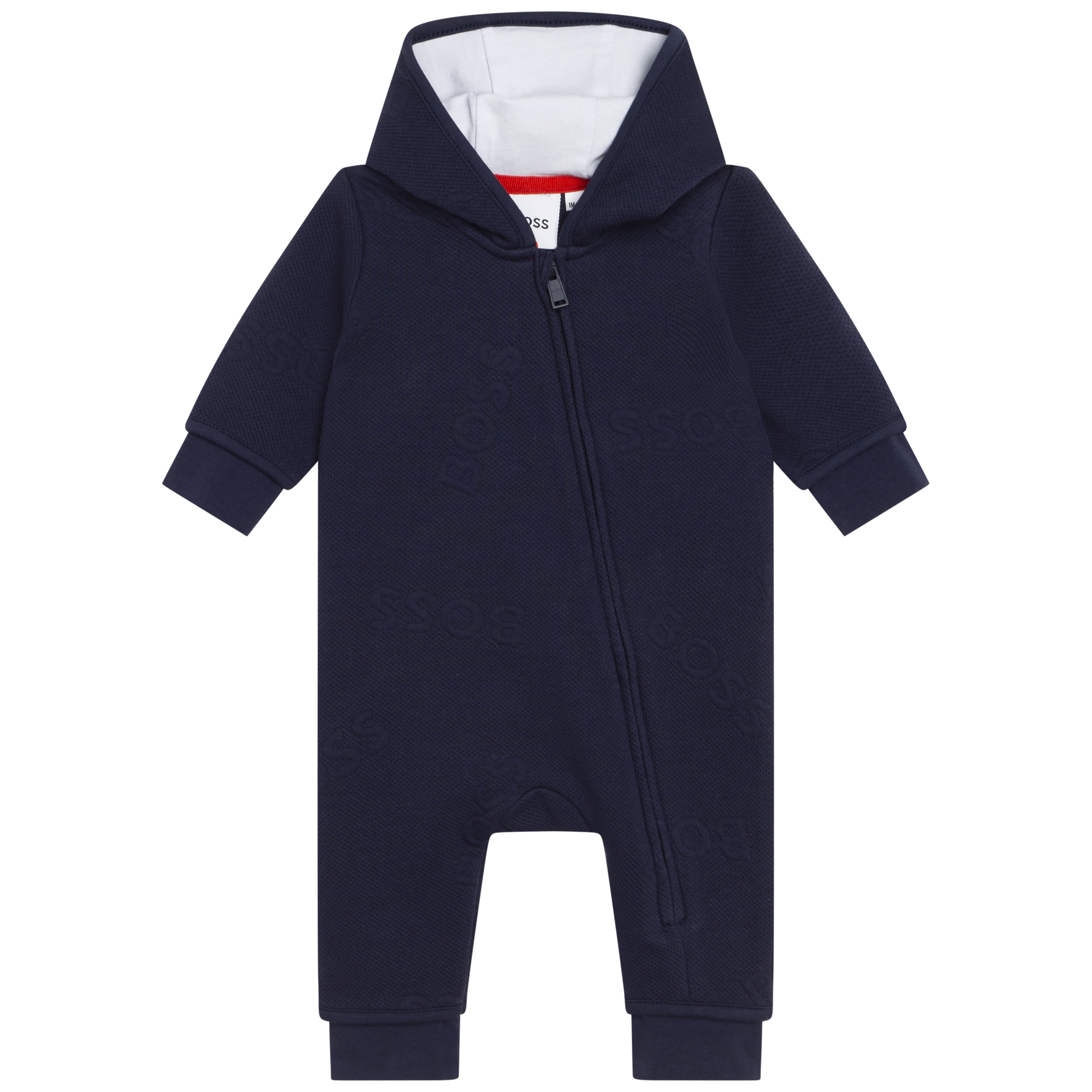 Hooded zip-up coveralls BOSS for BOY