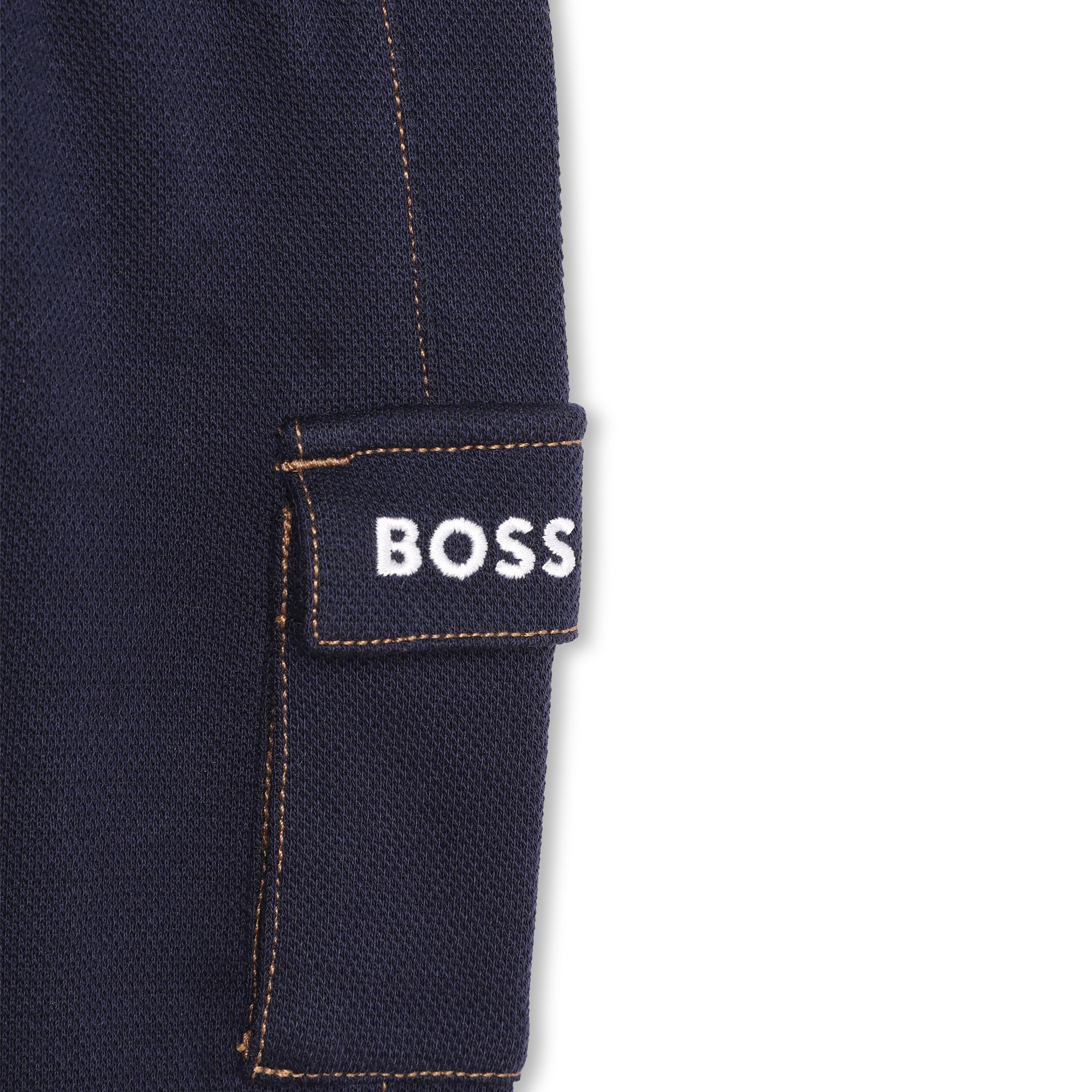 Embroidered pocket trousers BOSS for BOY