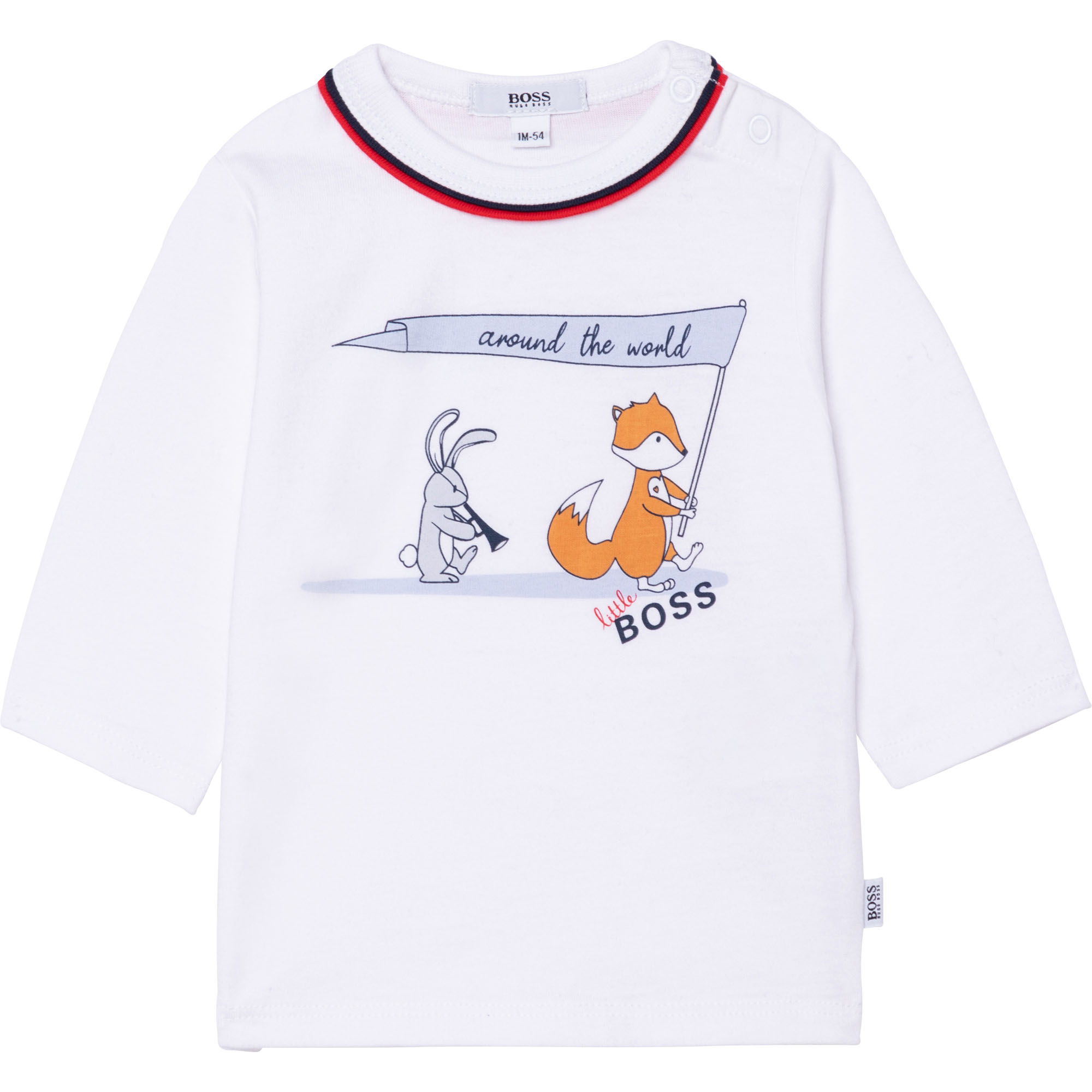 Camiseta de manga larga BOSS para NIÑO