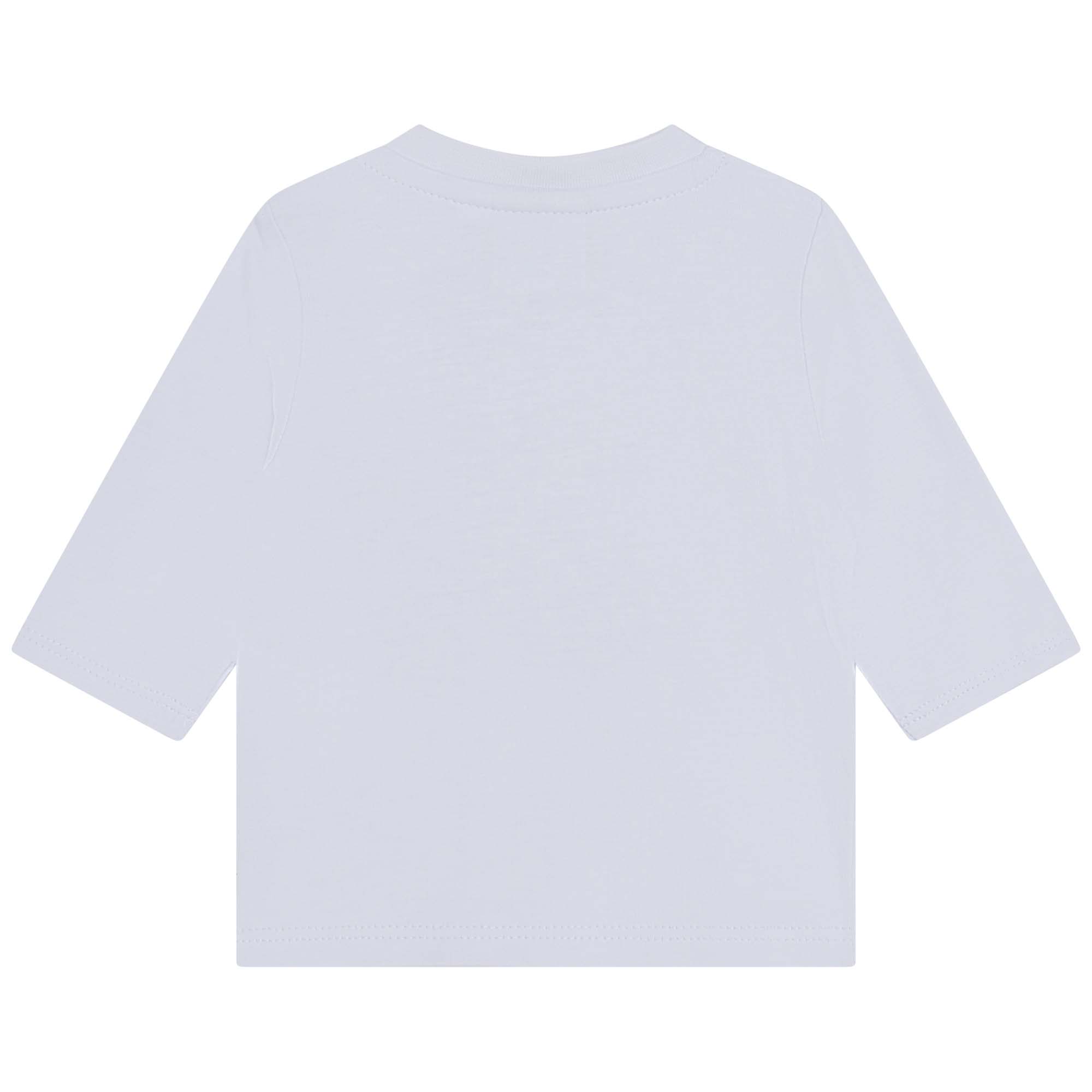 Long-sleeved cotton T-shirt BOSS for BOY