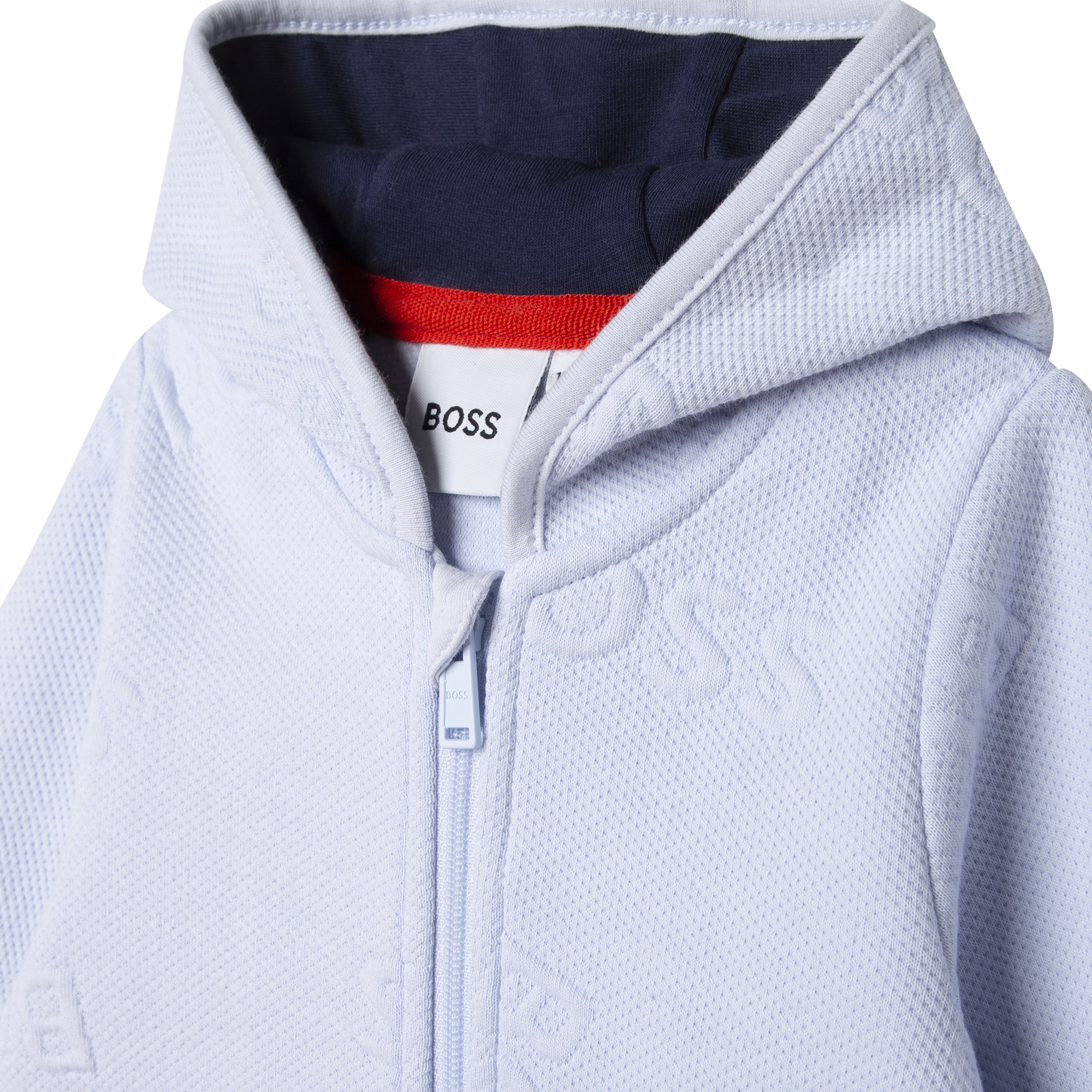 Hooded zipped sweatshirt BOSS for BOY
