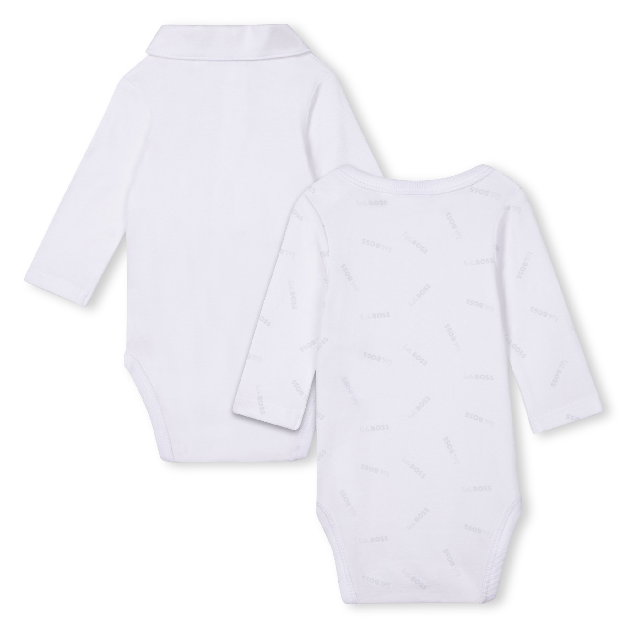 Set of 2 cotton bodysuits BOSS for UNISEX