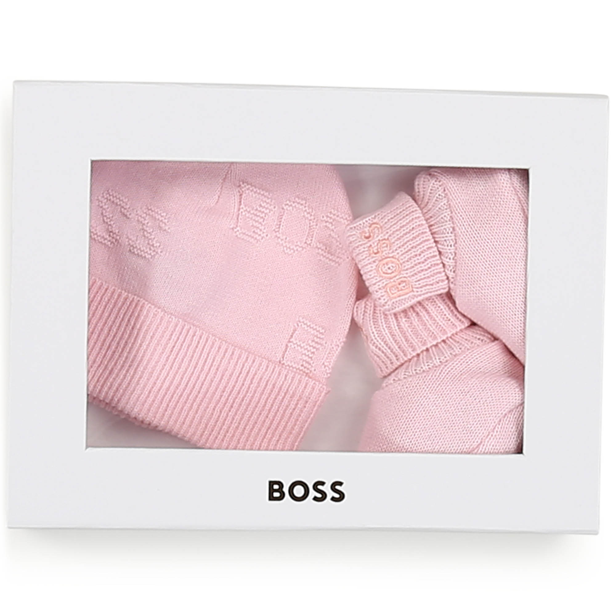 Hat and slippers set BOSS for UNISEX