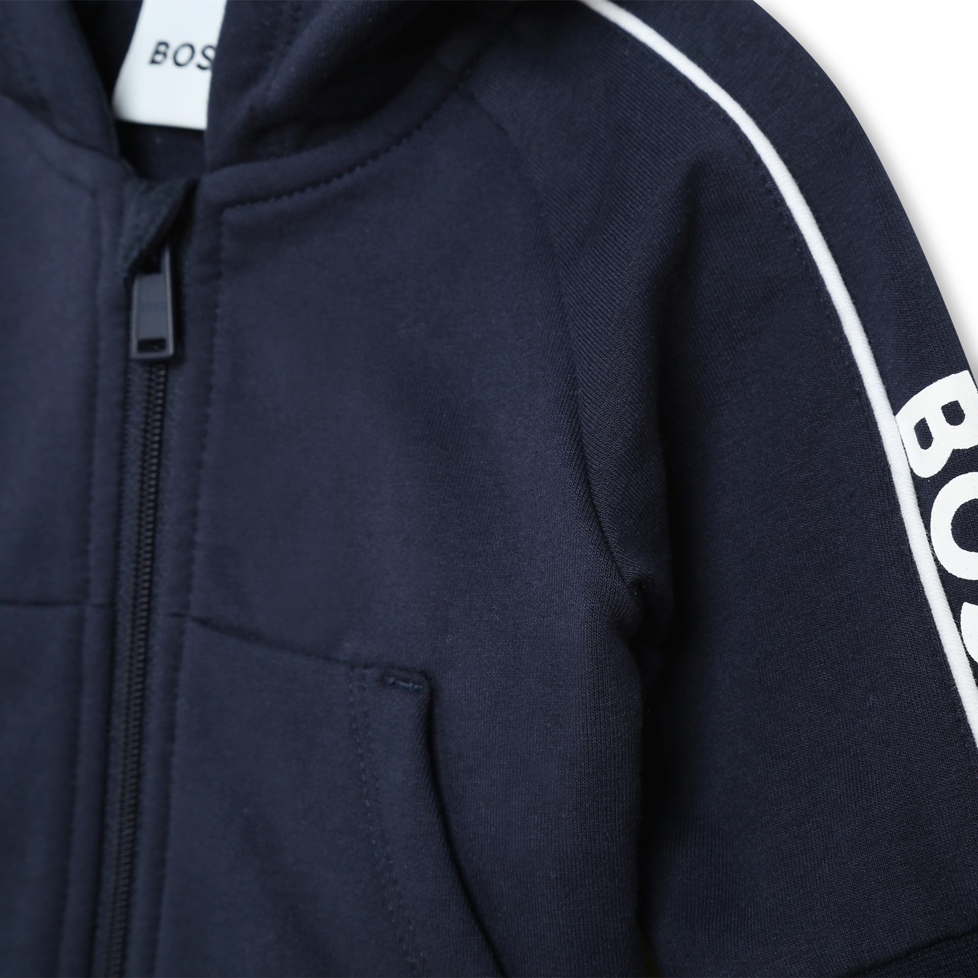 Navy blue hugo boss tracksuit on sale