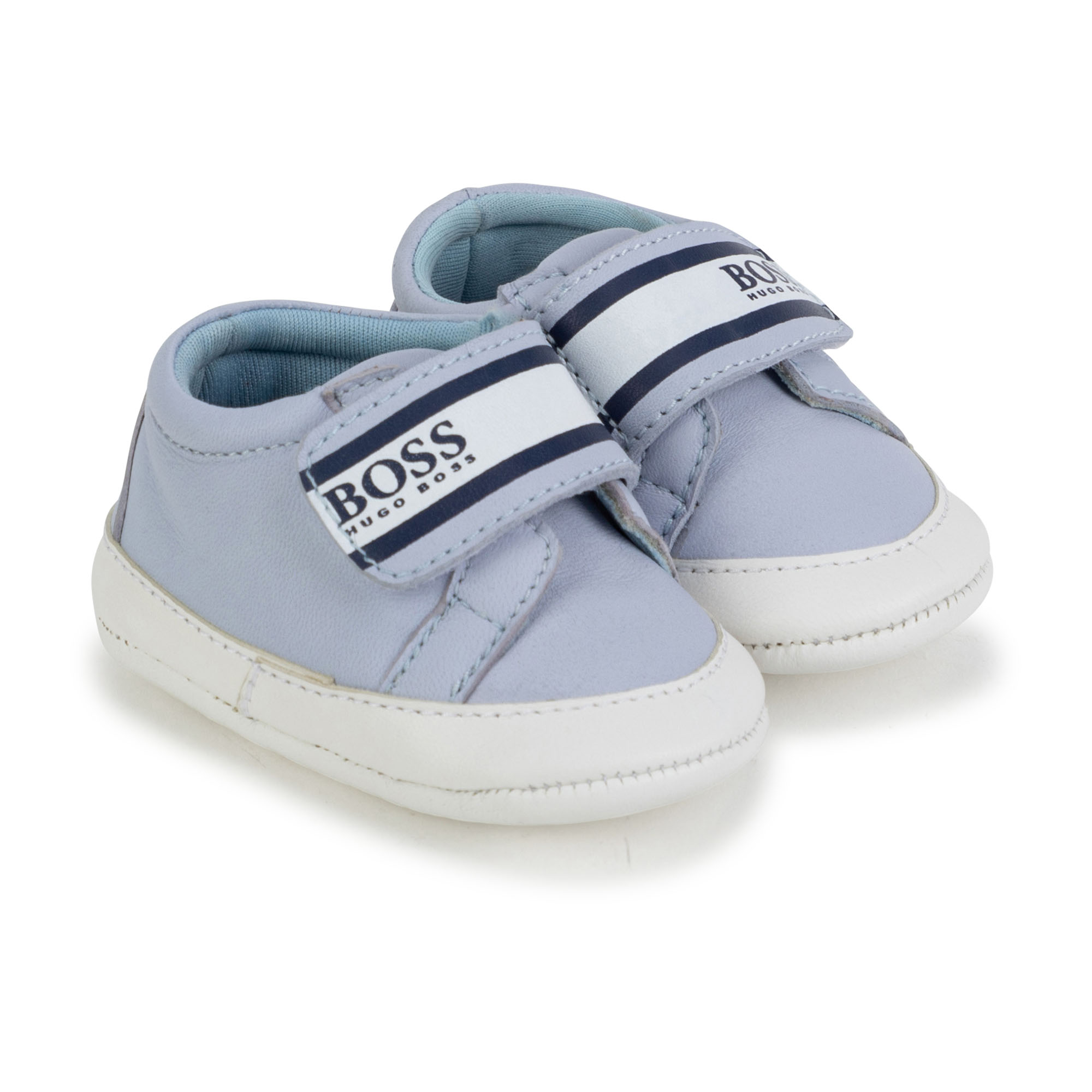 Baby shoes with hook and loop fastening BOSS for BOY