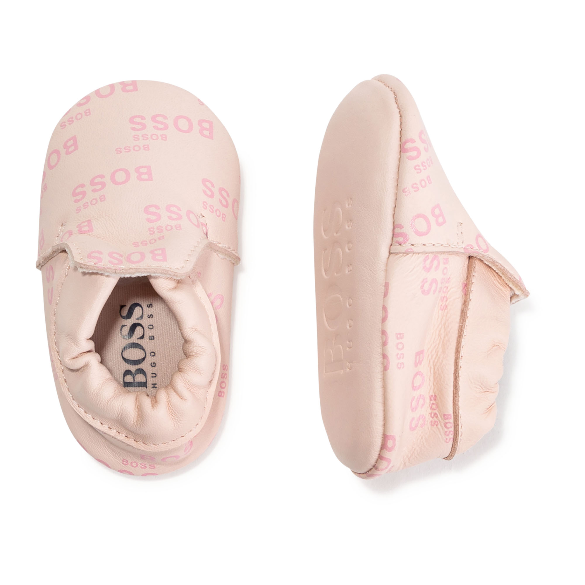 Leather slippers BOSS for GIRL