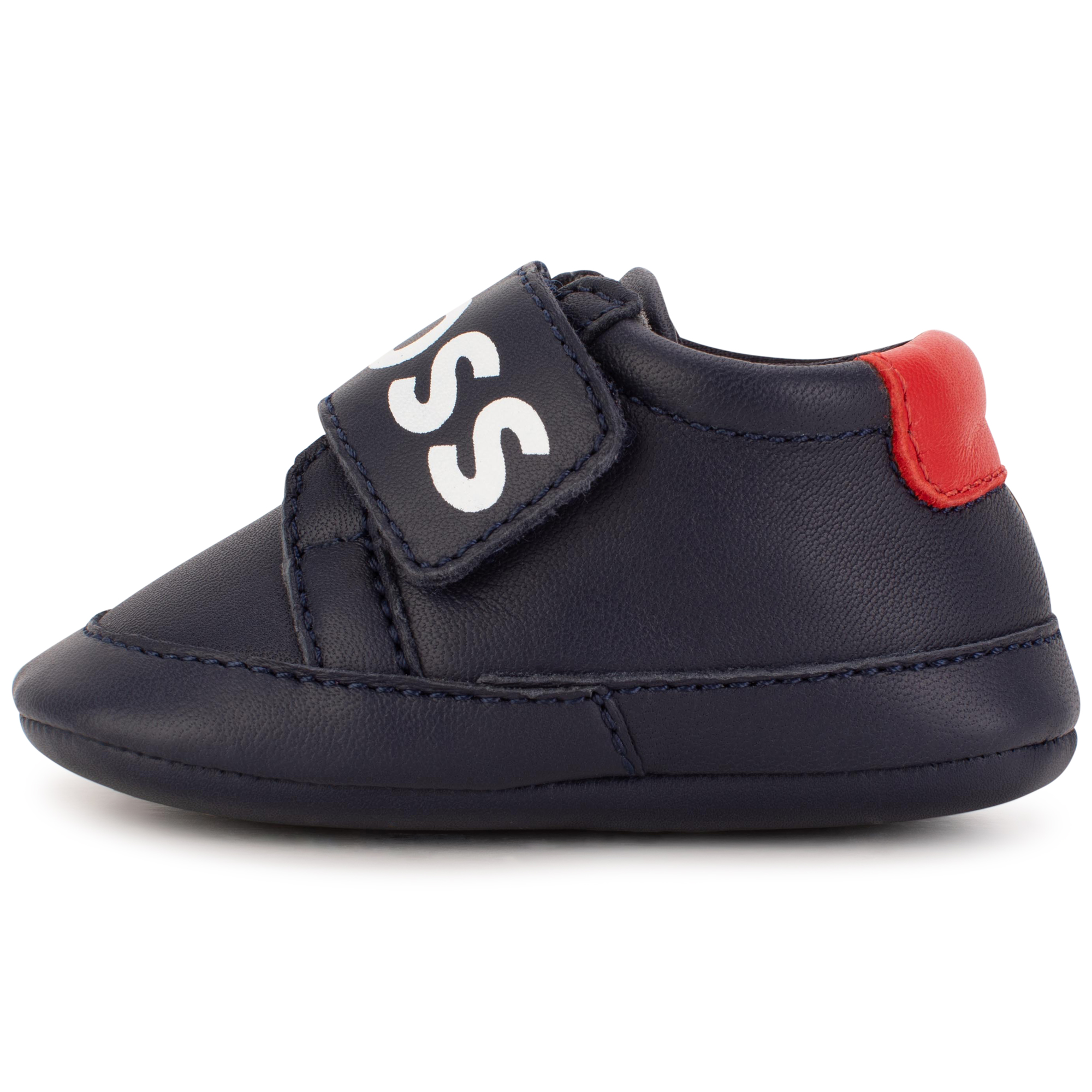 Supple leather bootees BOSS for BOY