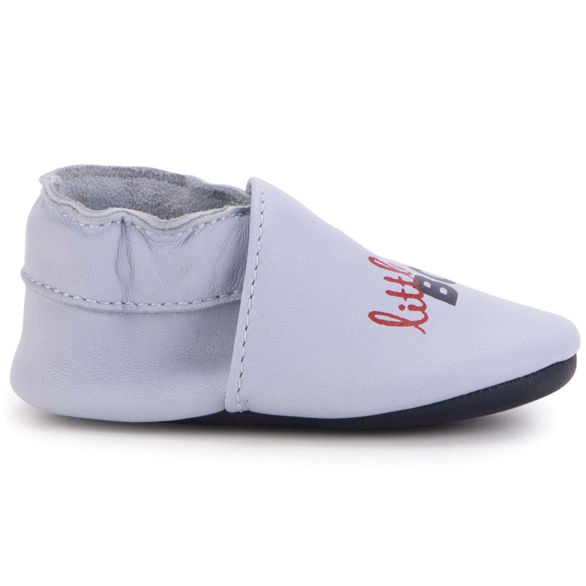 Elasticated leather slippers BOSS for BOY