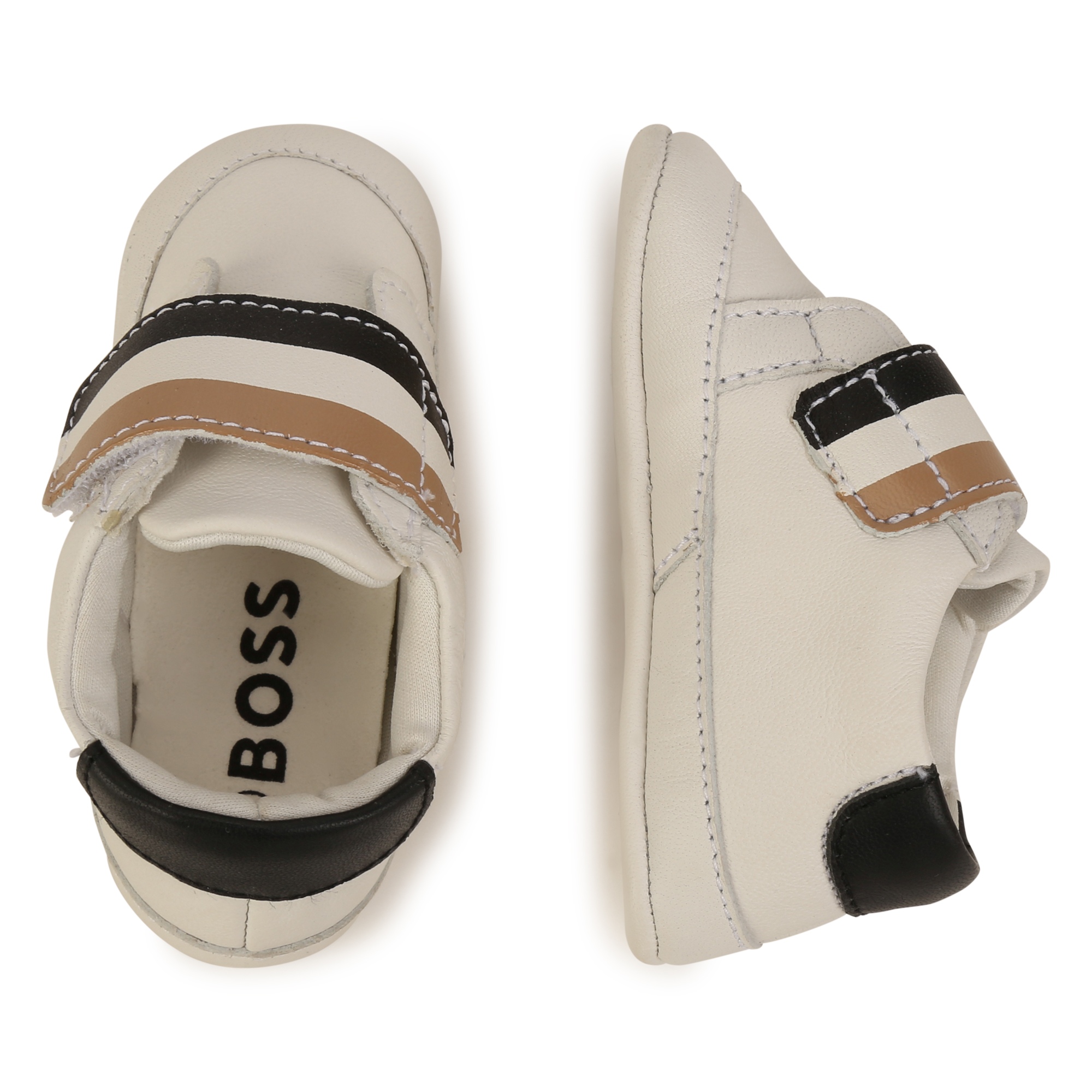 Supple leather slippers BOSS for UNISEX