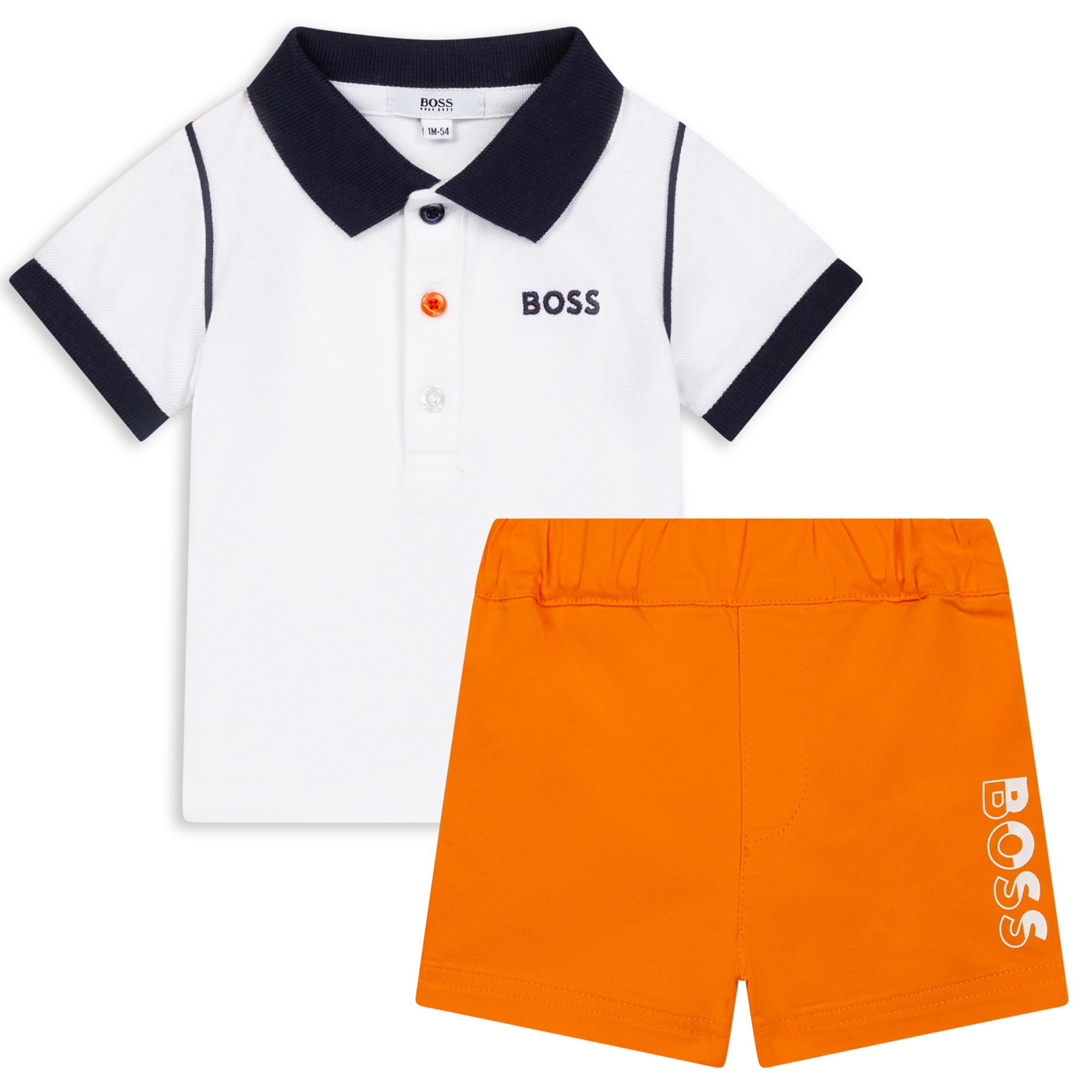 Polo shirt + shorts set BOSS for BOY