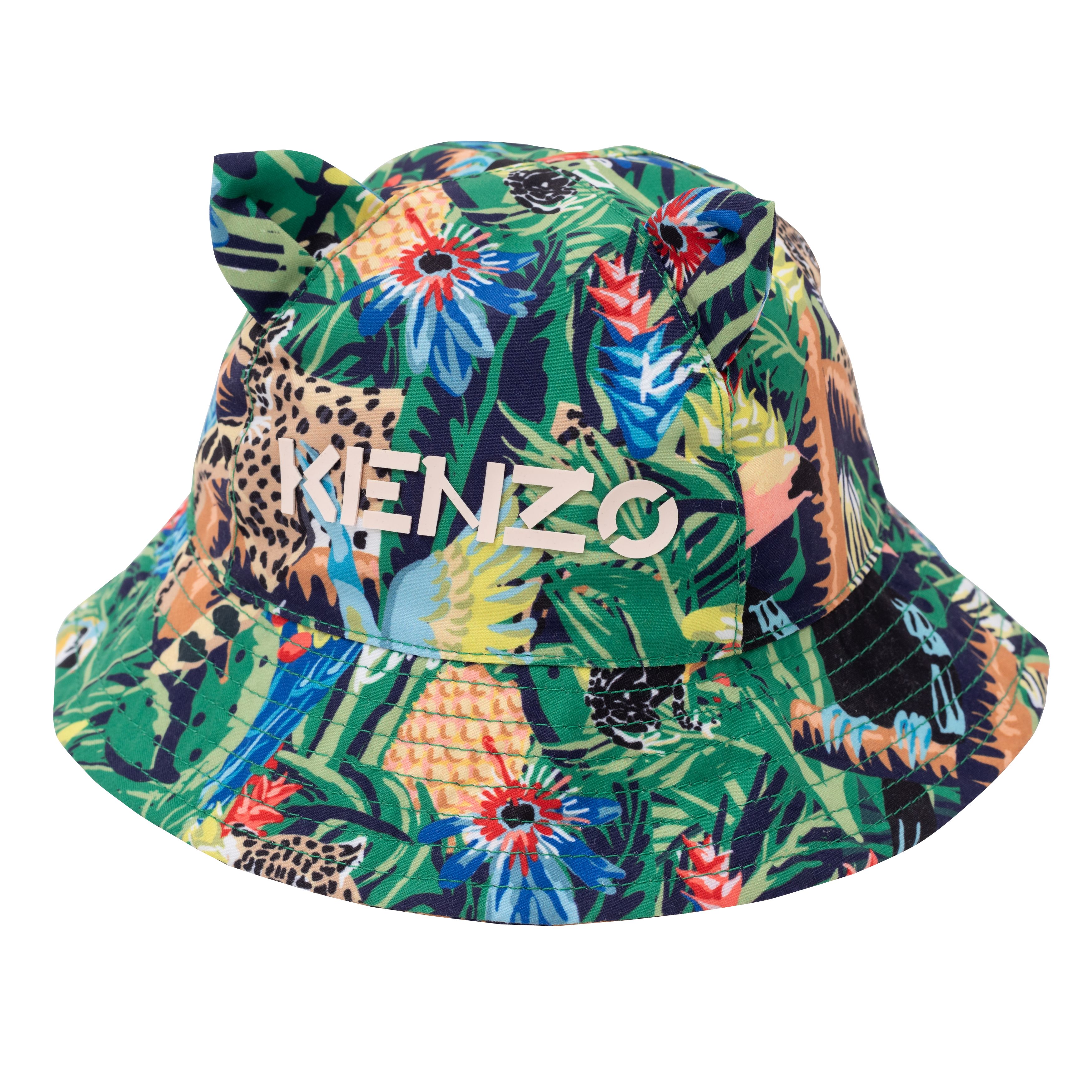 Tropical print bucket hat KENZO KIDS for BOY