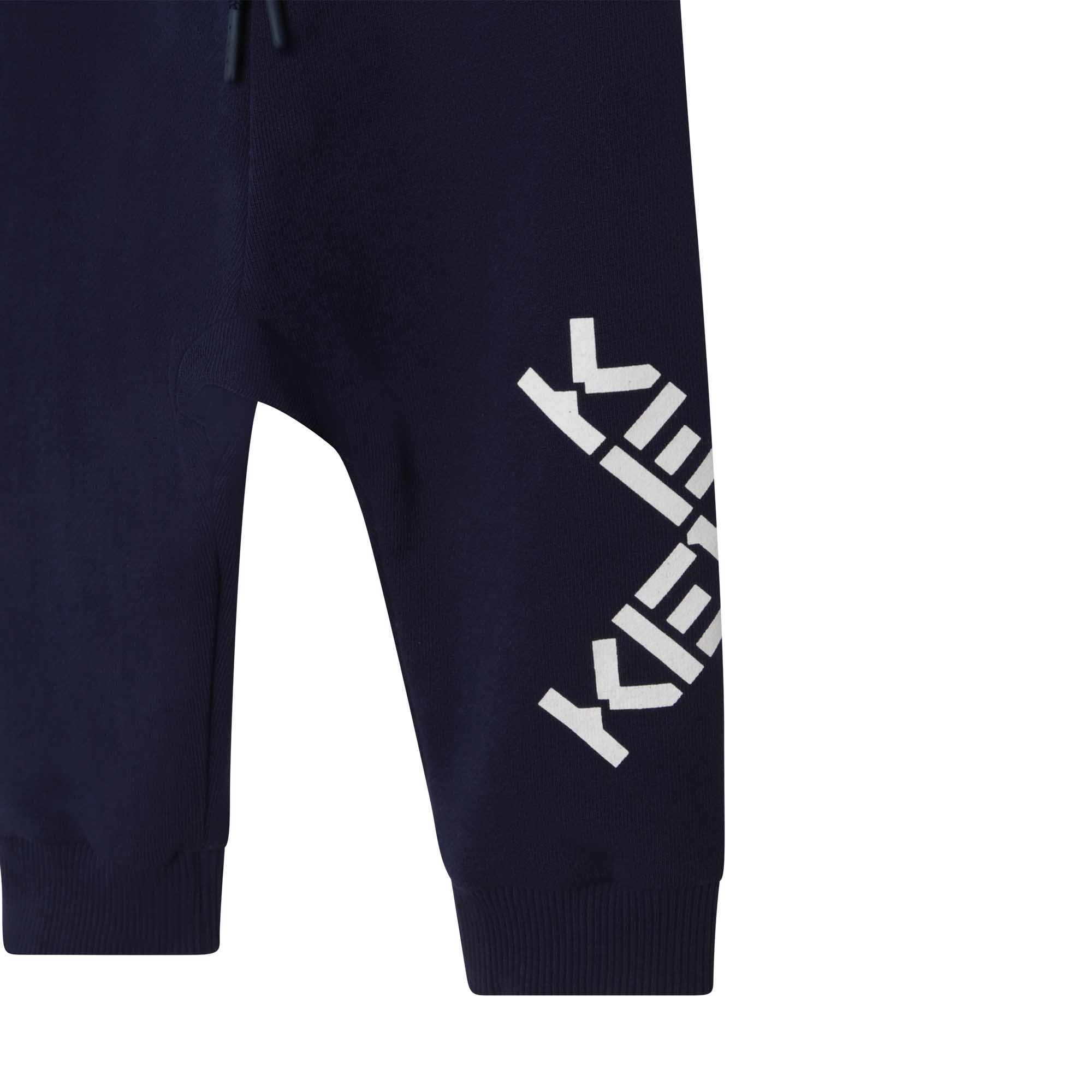 Cotton jogging trousers KENZO KIDS for BOY