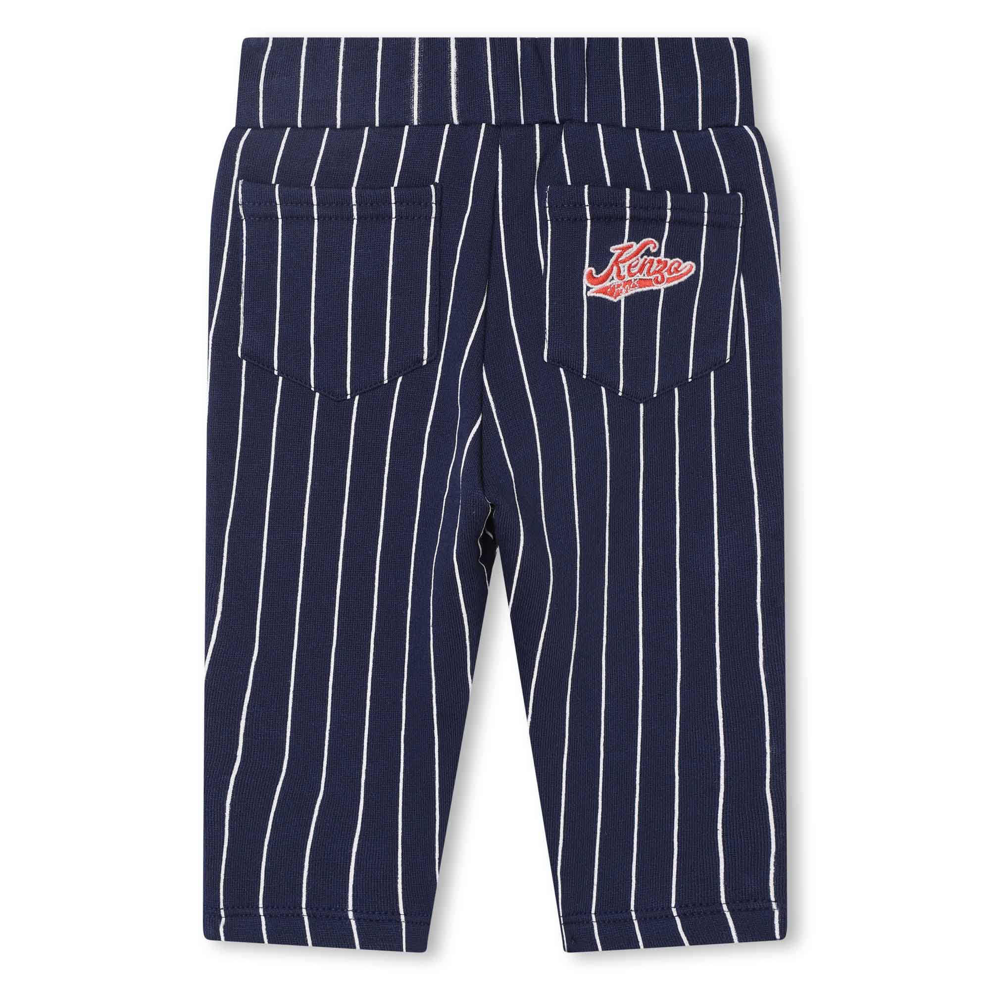 Striped cotton trousers KENZO KIDS for BOY