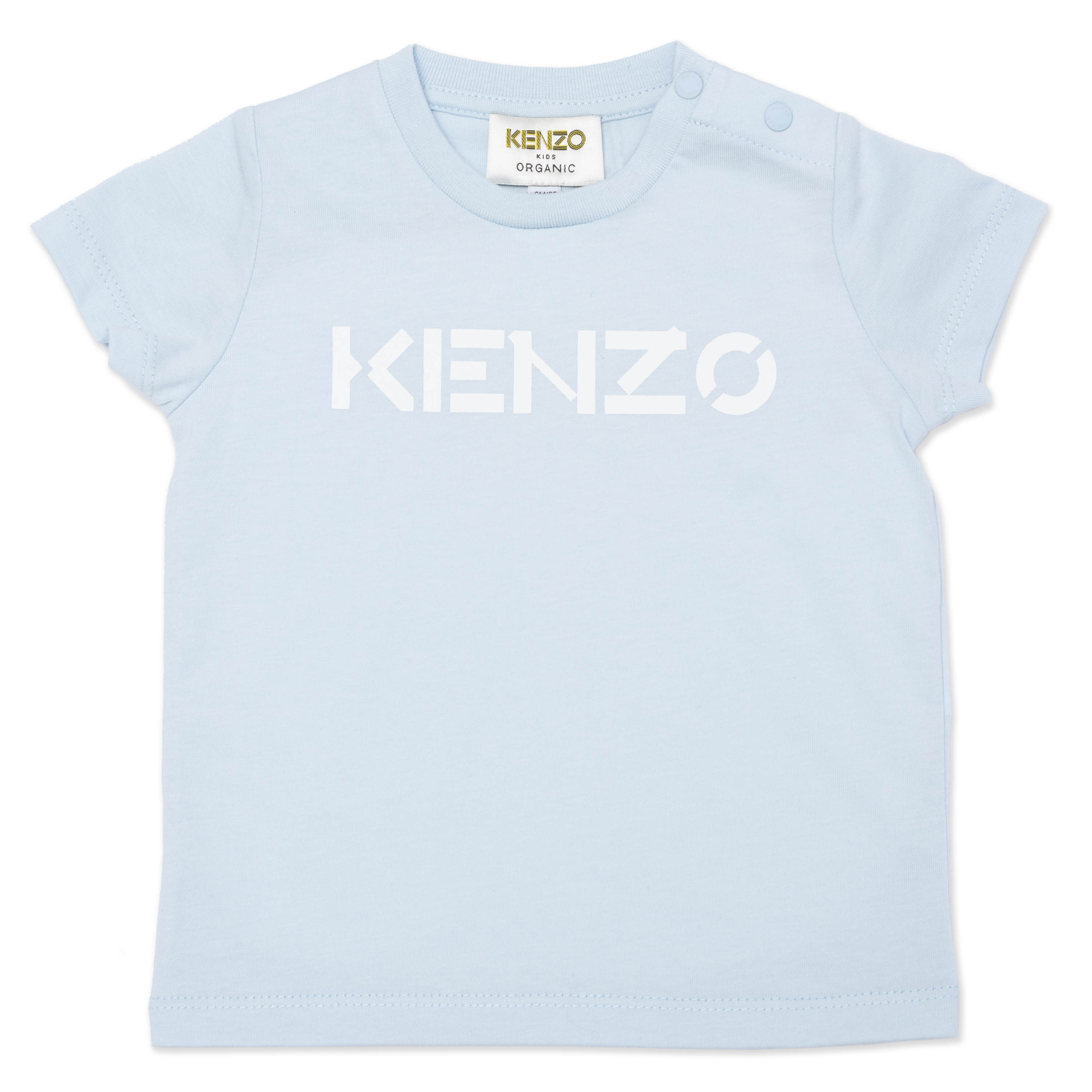 T-shirt uni avec logo KENZO KIDS pour GARCON