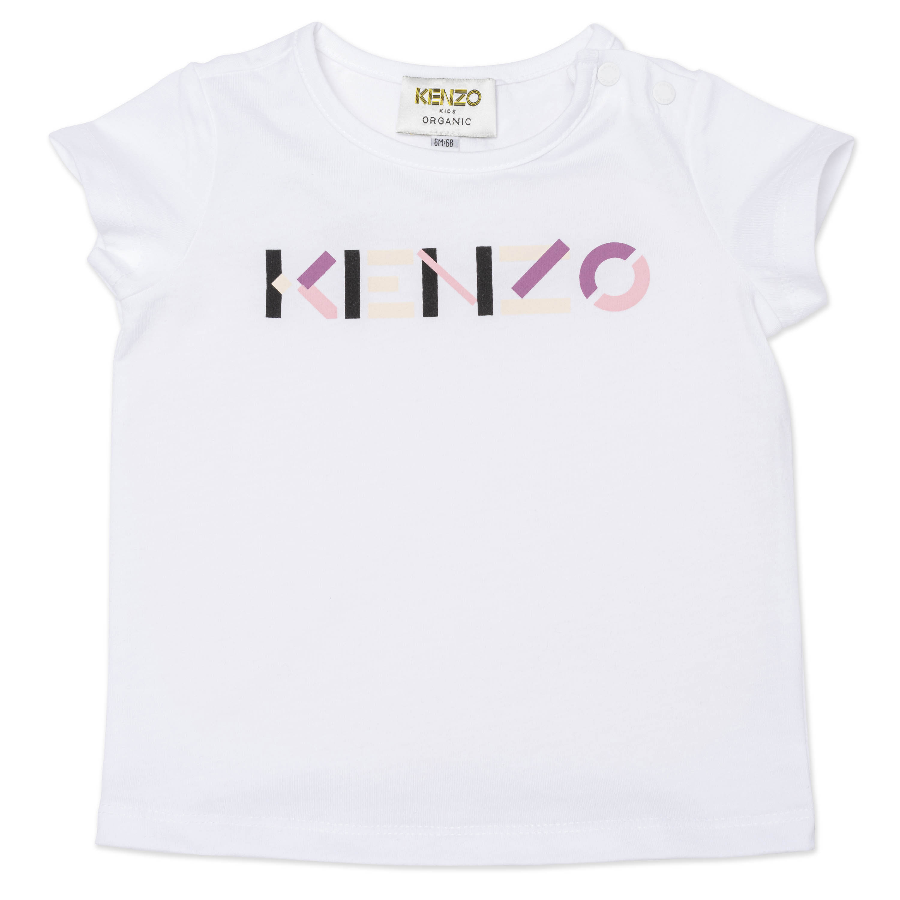 T-shirt à logo imprimé KENZO KIDS pour FILLE