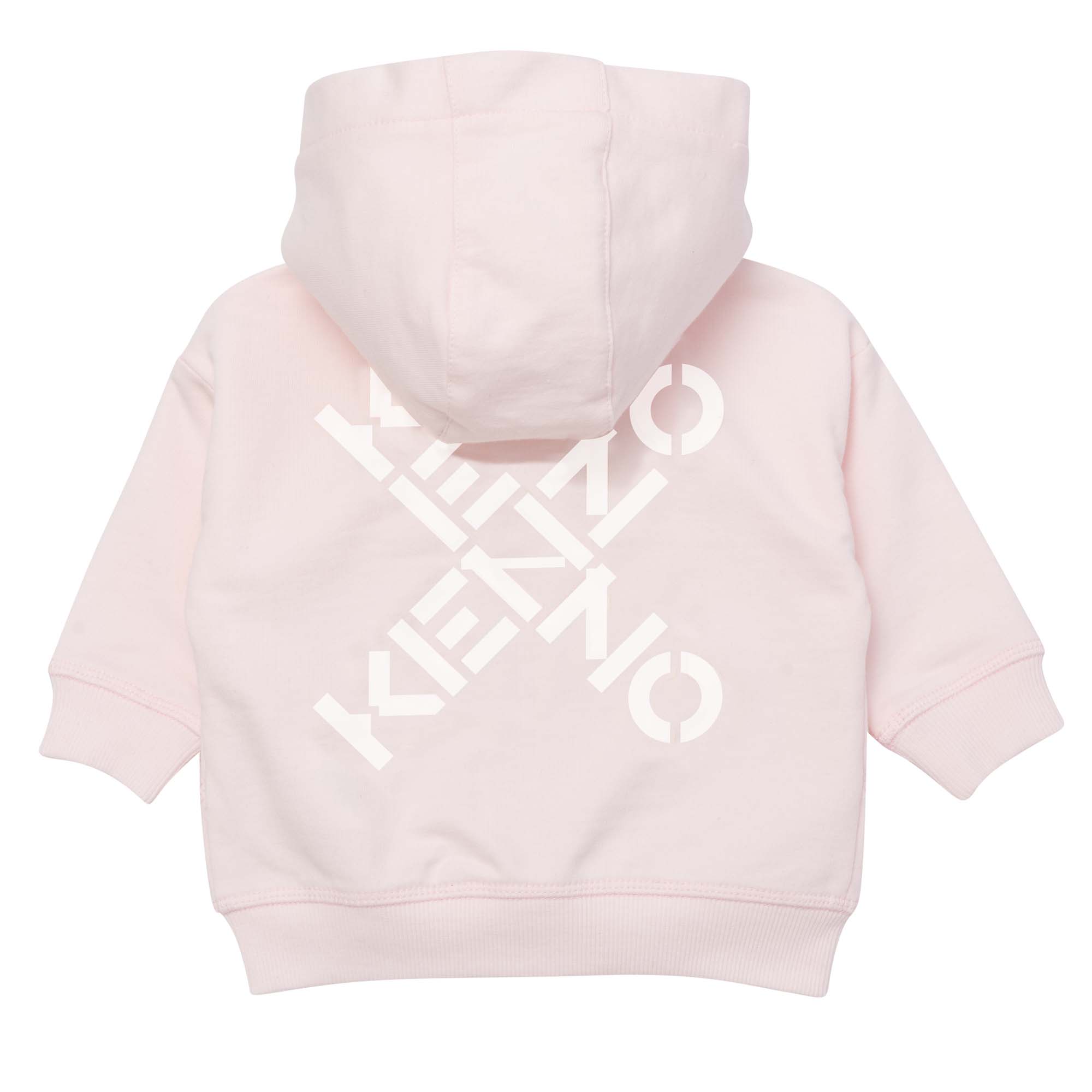 Organic cotton hooded sweatshirt KENZO KIDS for GIRL