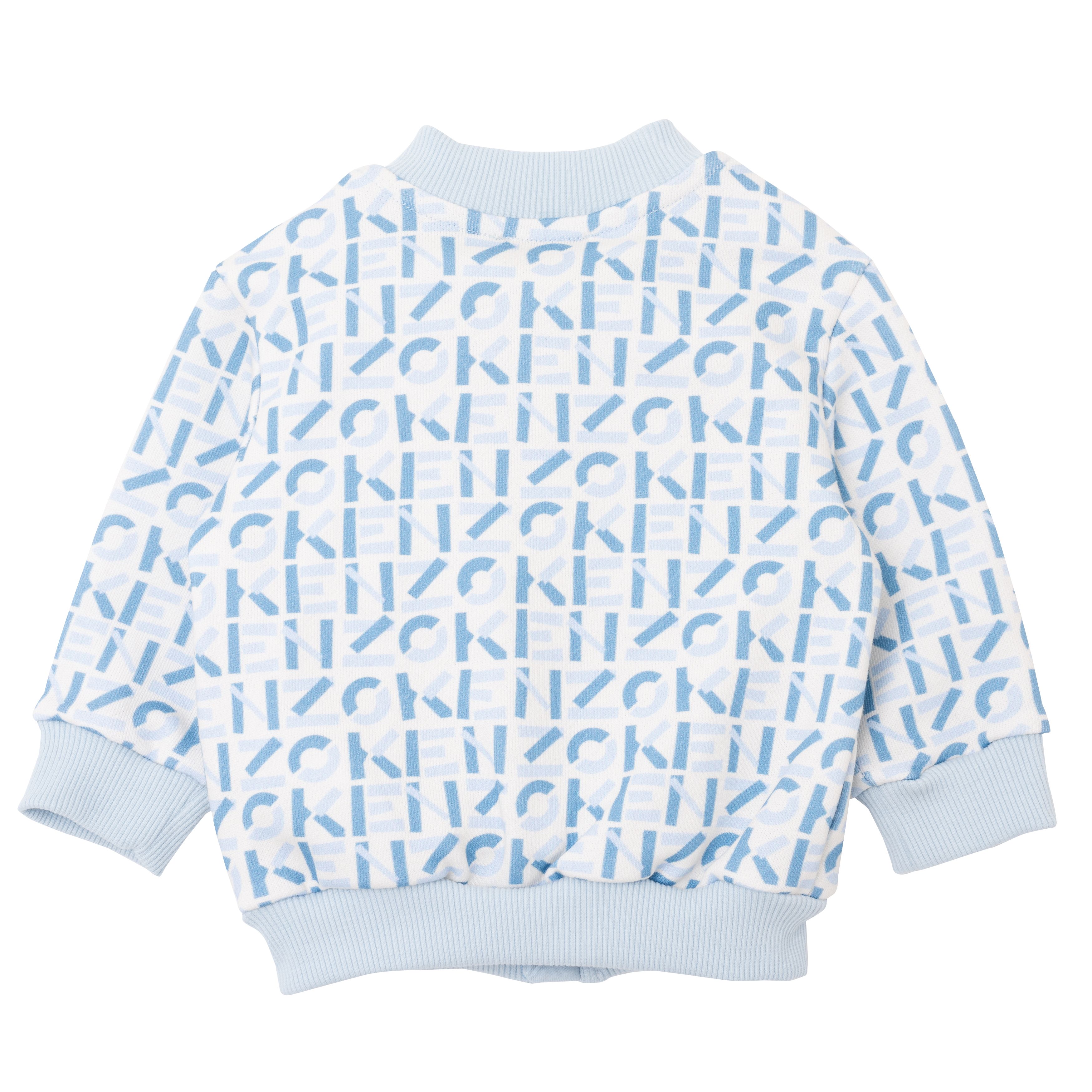 Zip-up fleece sweatshirt KENZO KIDS for BOY