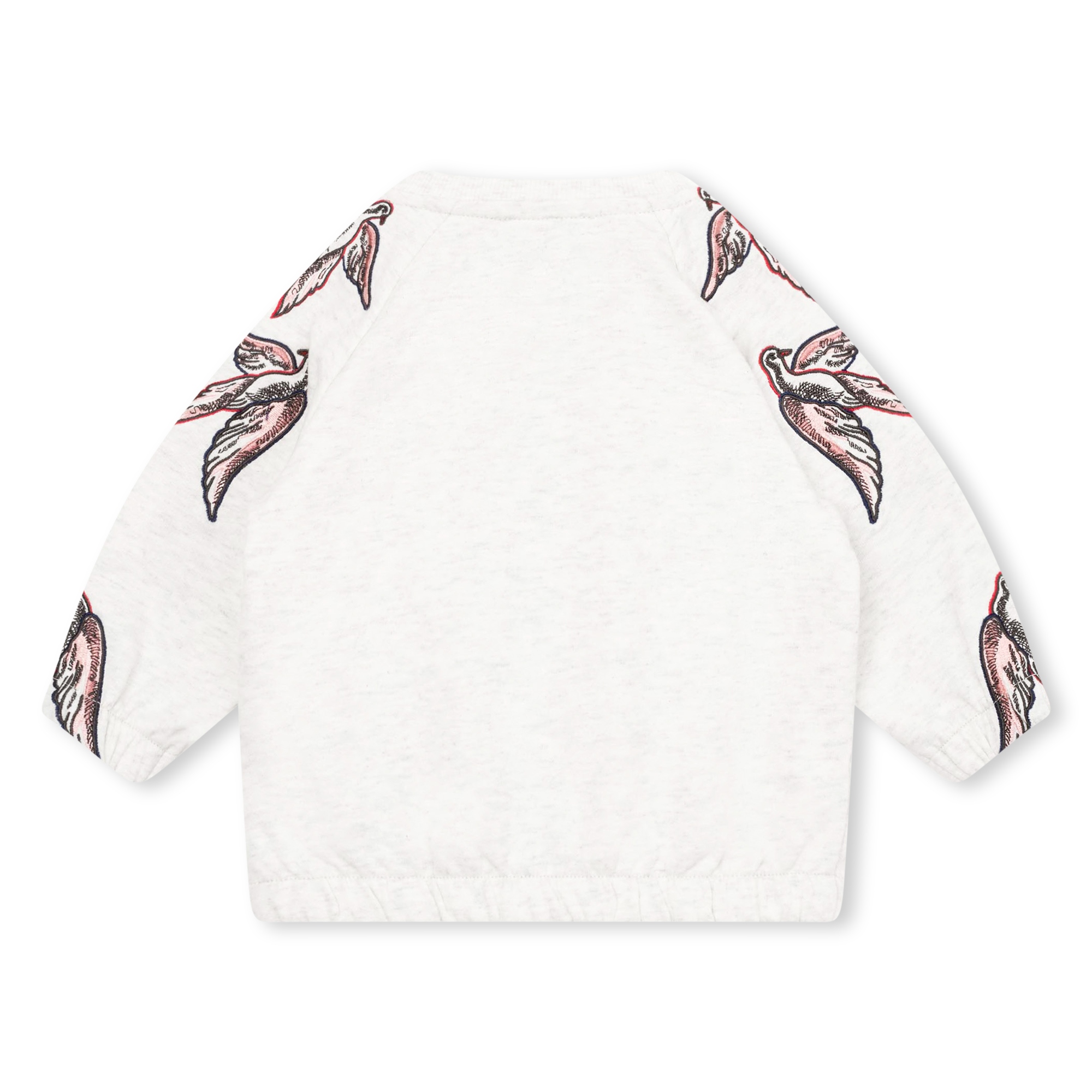 Embroidered cotton sweatshirt KENZO KIDS for GIRL