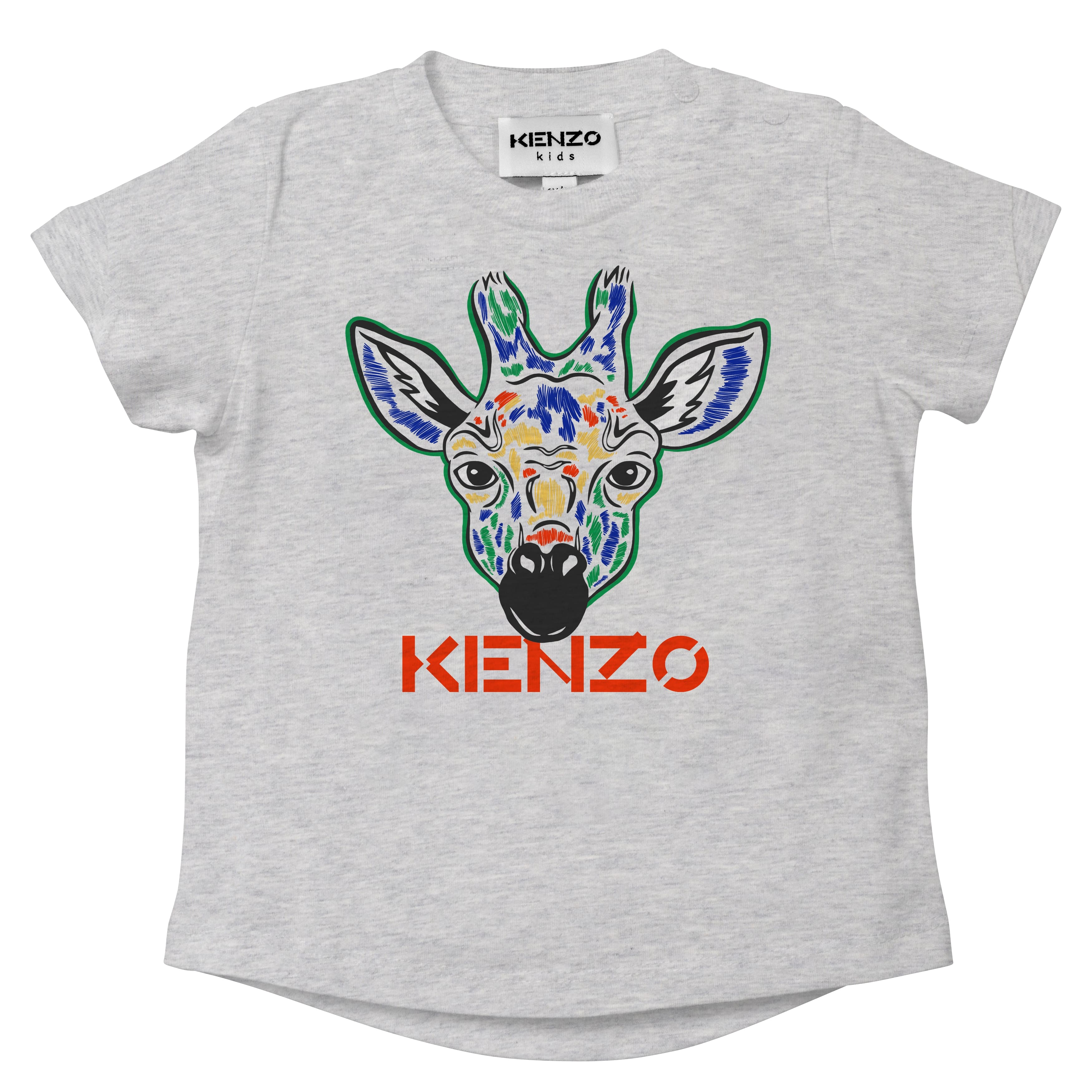 Katoenen T-shirt korte mouw KENZO KIDS Voor