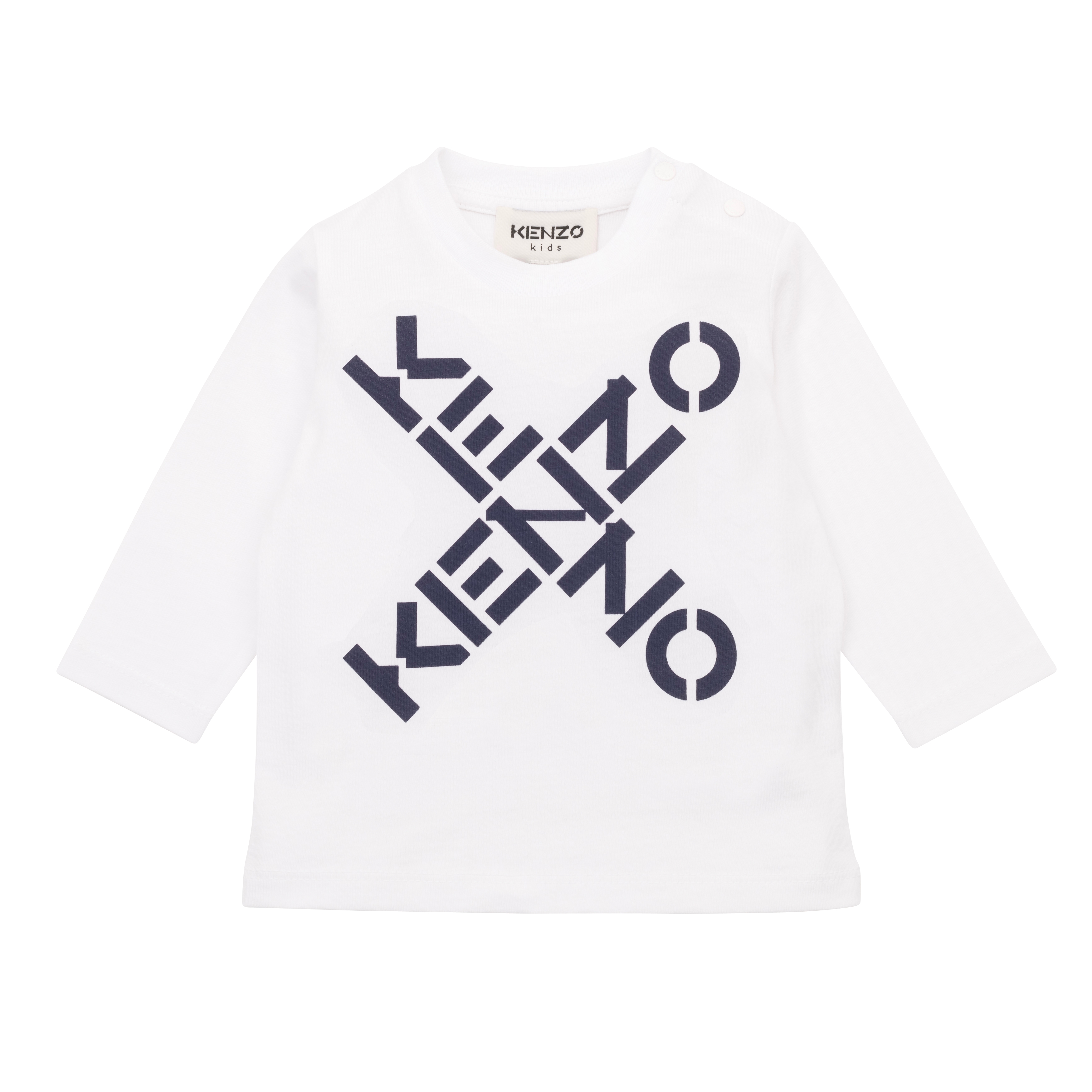 Long-sleeved cotton T-shirt KENZO KIDS for BOY