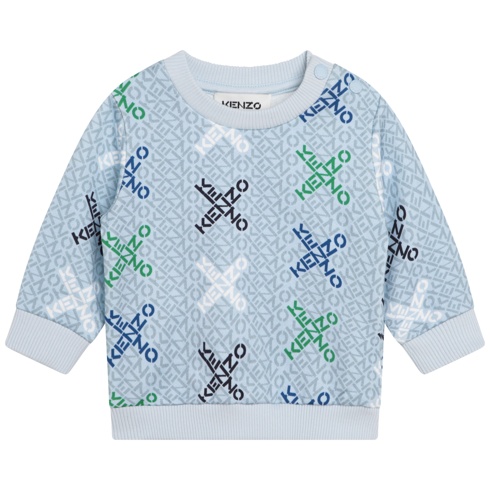 Fleece-Sweatshirt mit Print KENZO KIDS Für JUNGE