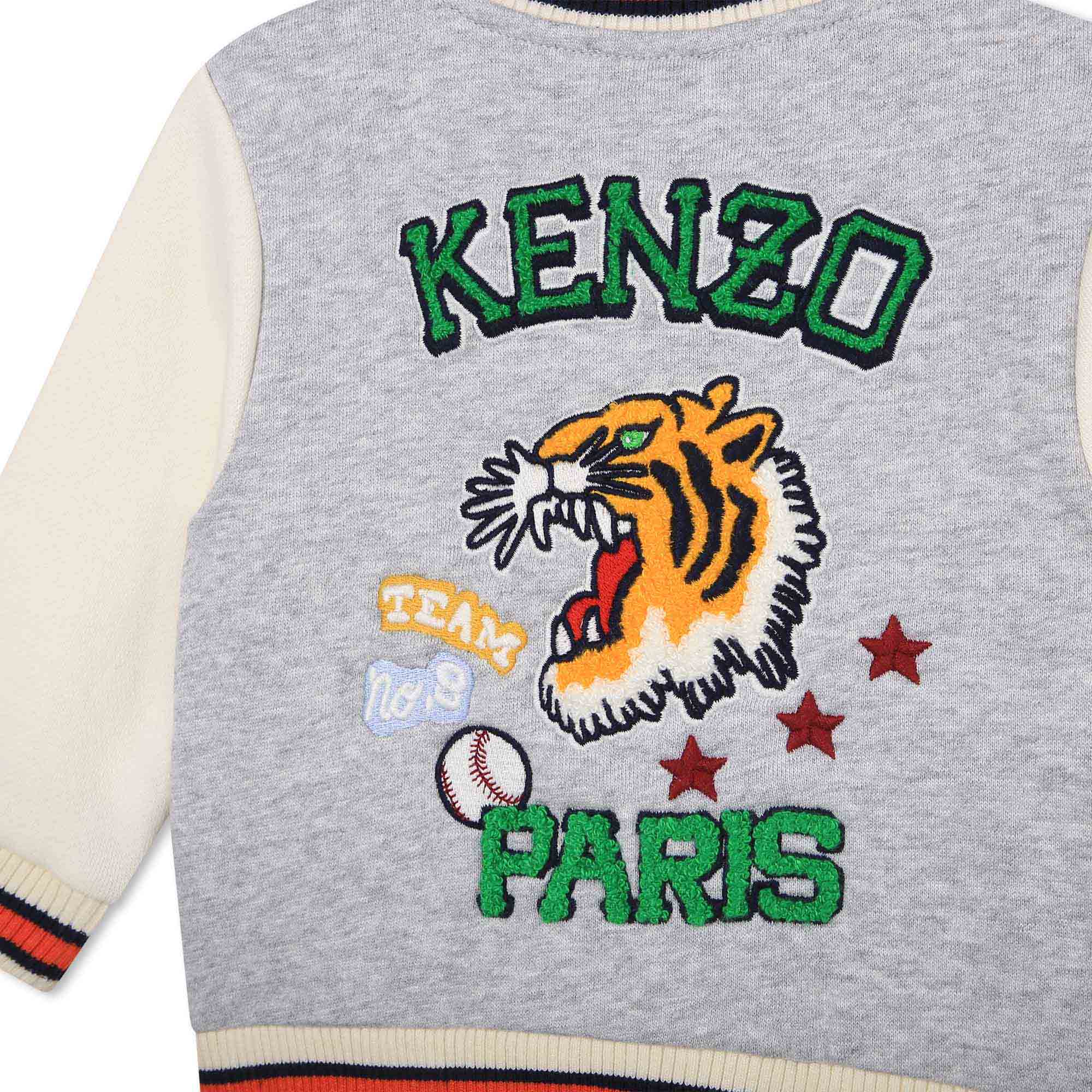 Cotton-rich jacket KENZO KIDS for BOY