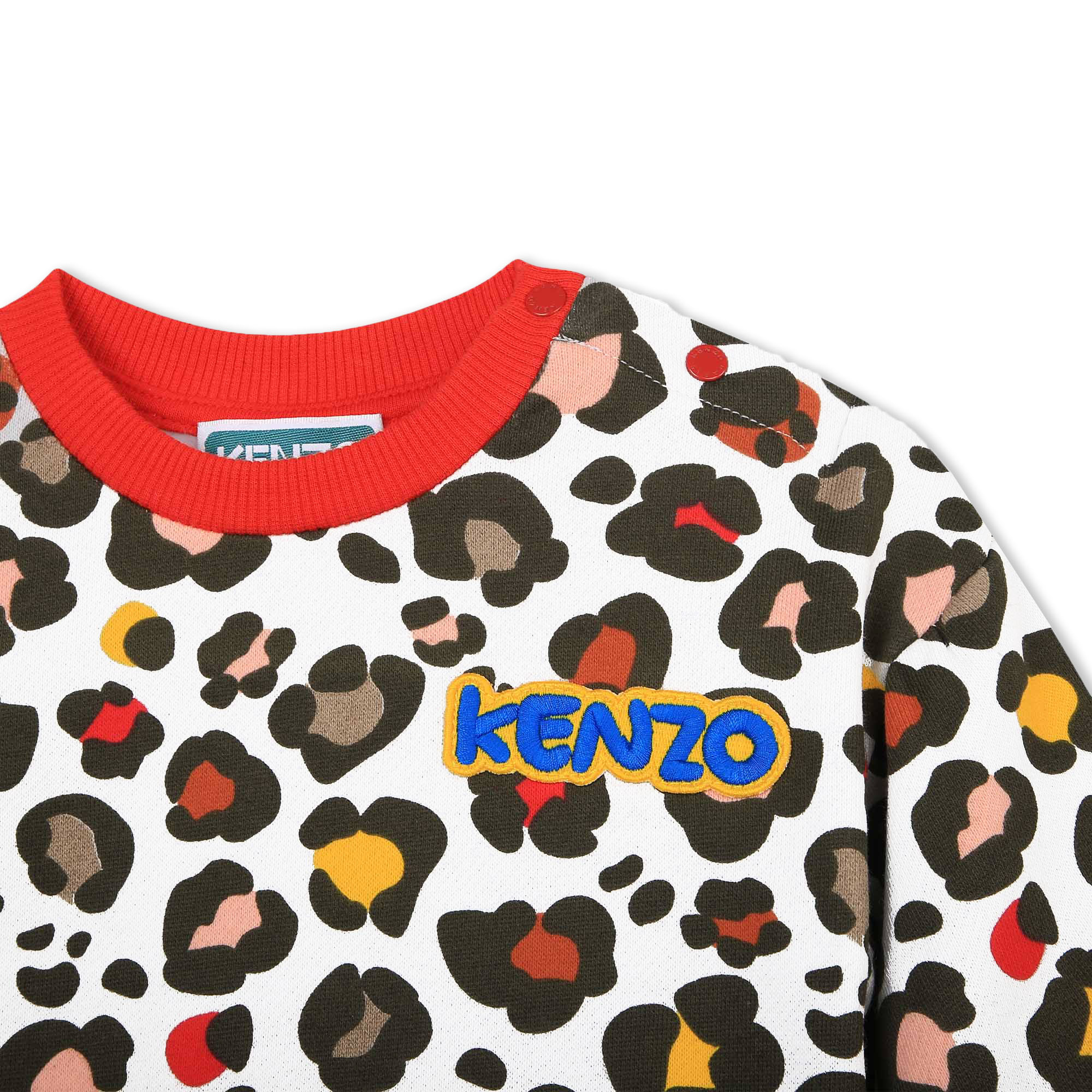 Sweat-shirt coton majoritaire KENZO KIDS pour FILLE