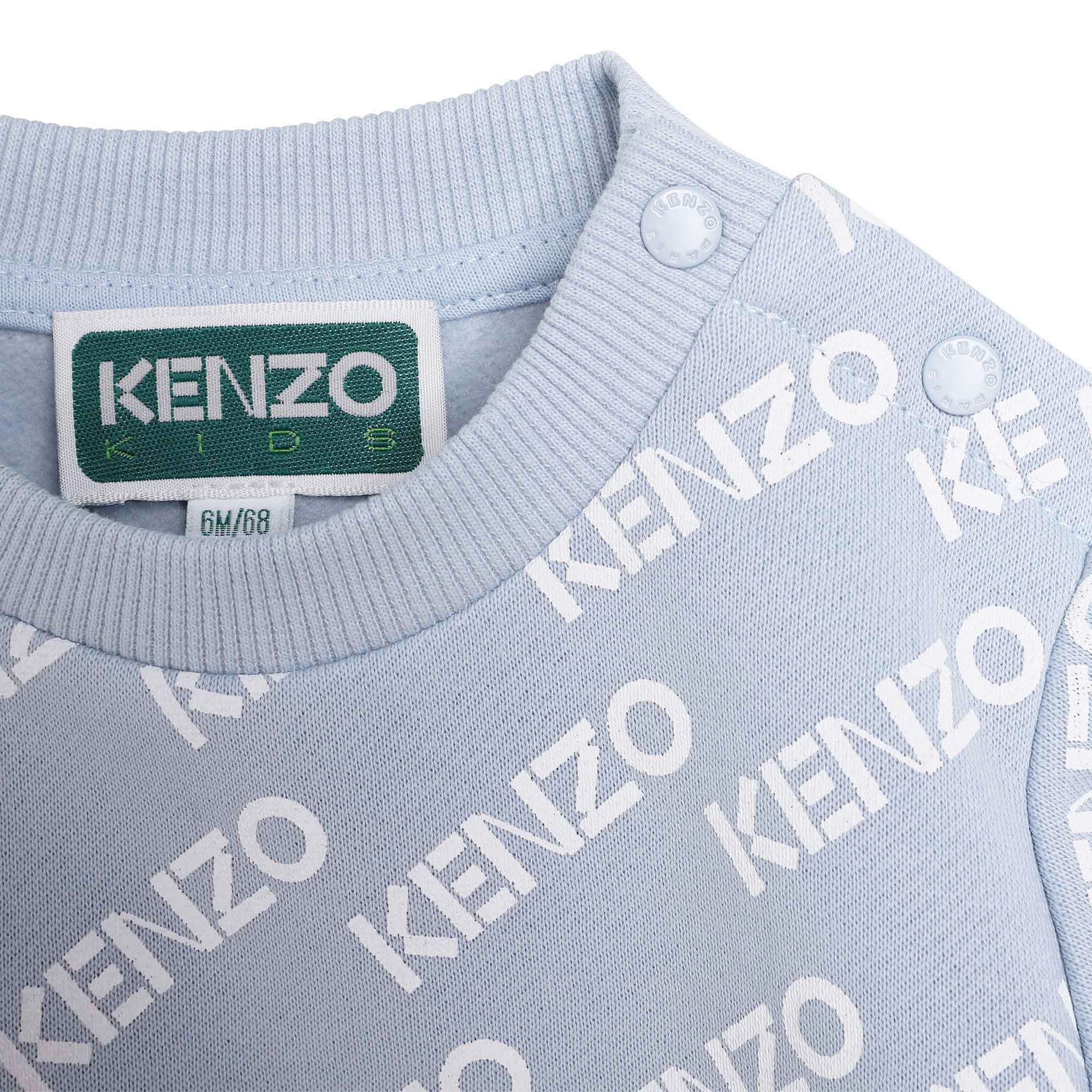 Cotton-rich sweatshirt KENZO KIDS for BOY