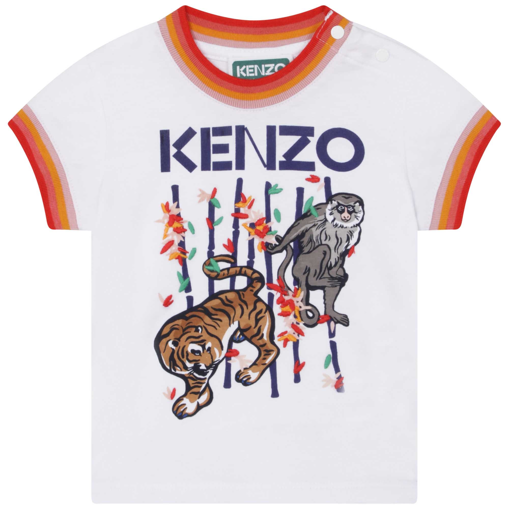 Ensemble T-shirt et short KENZO KIDS pour FILLE