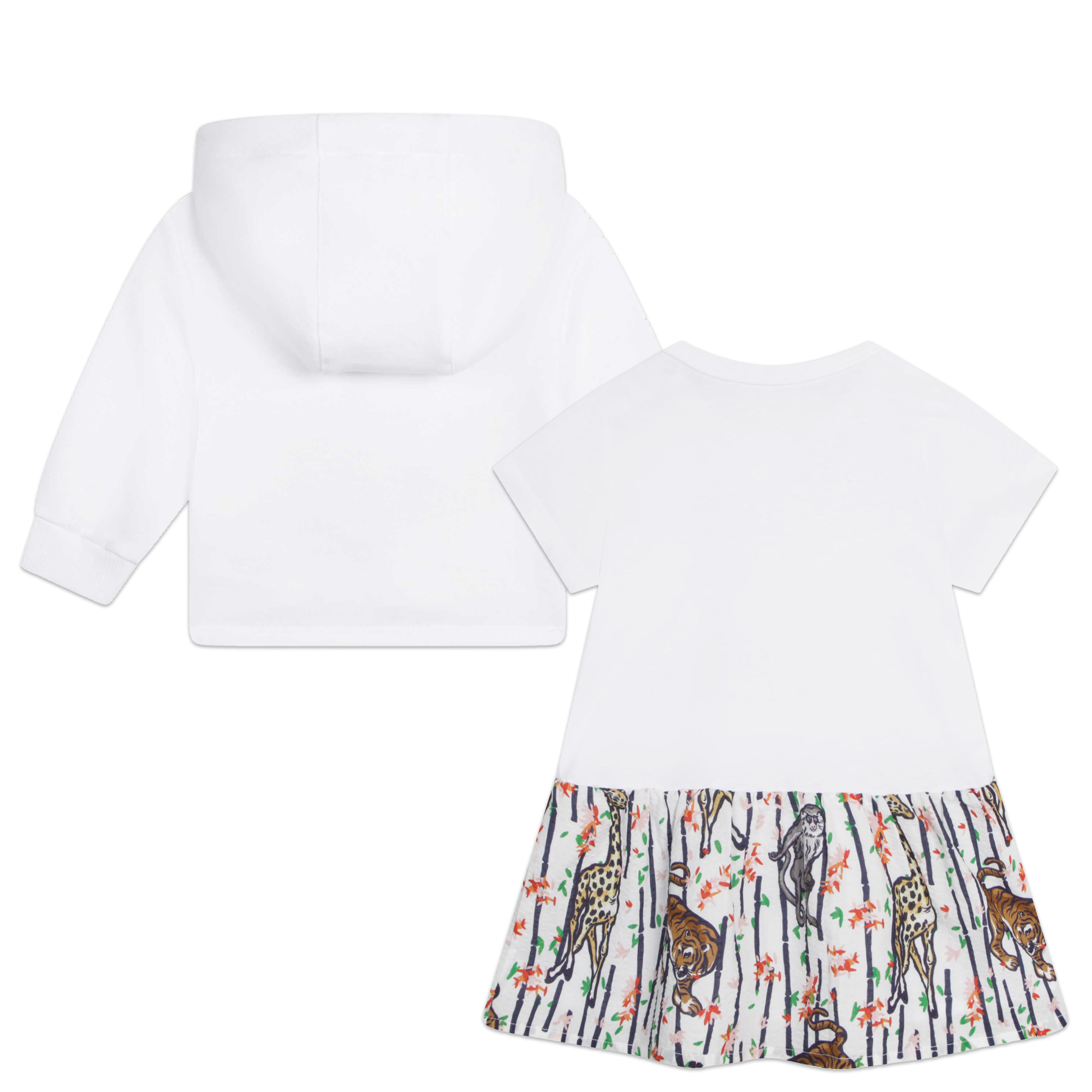 Ensemble robe et sweat-shirt KENZO KIDS pour FILLE