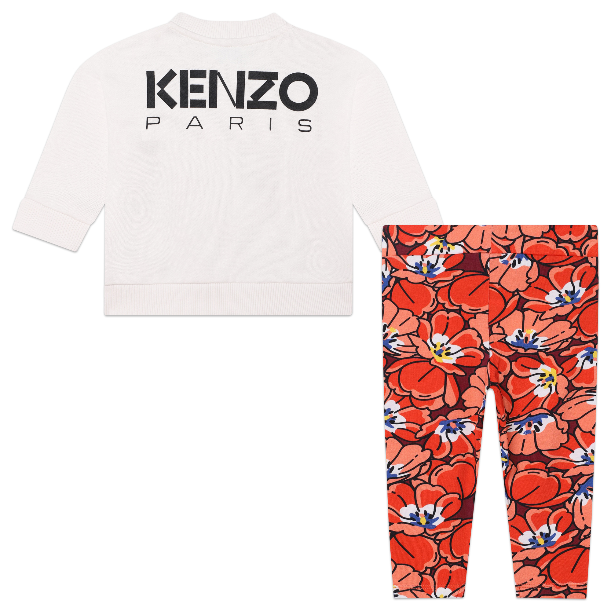 Ensemble sweat-shirt legging KENZO KIDS pour FILLE