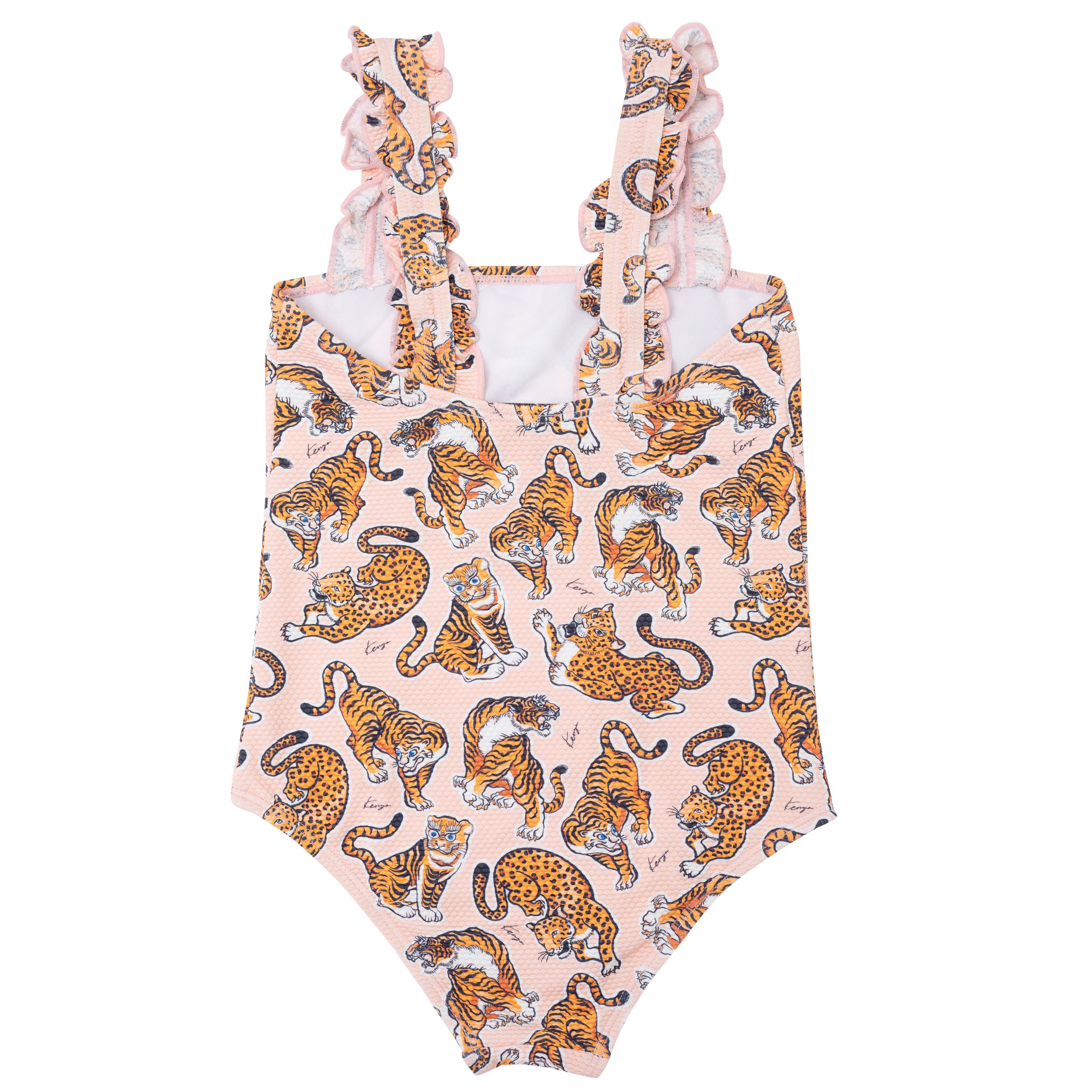 1-piece lined bathing suit KENZO KIDS for GIRL