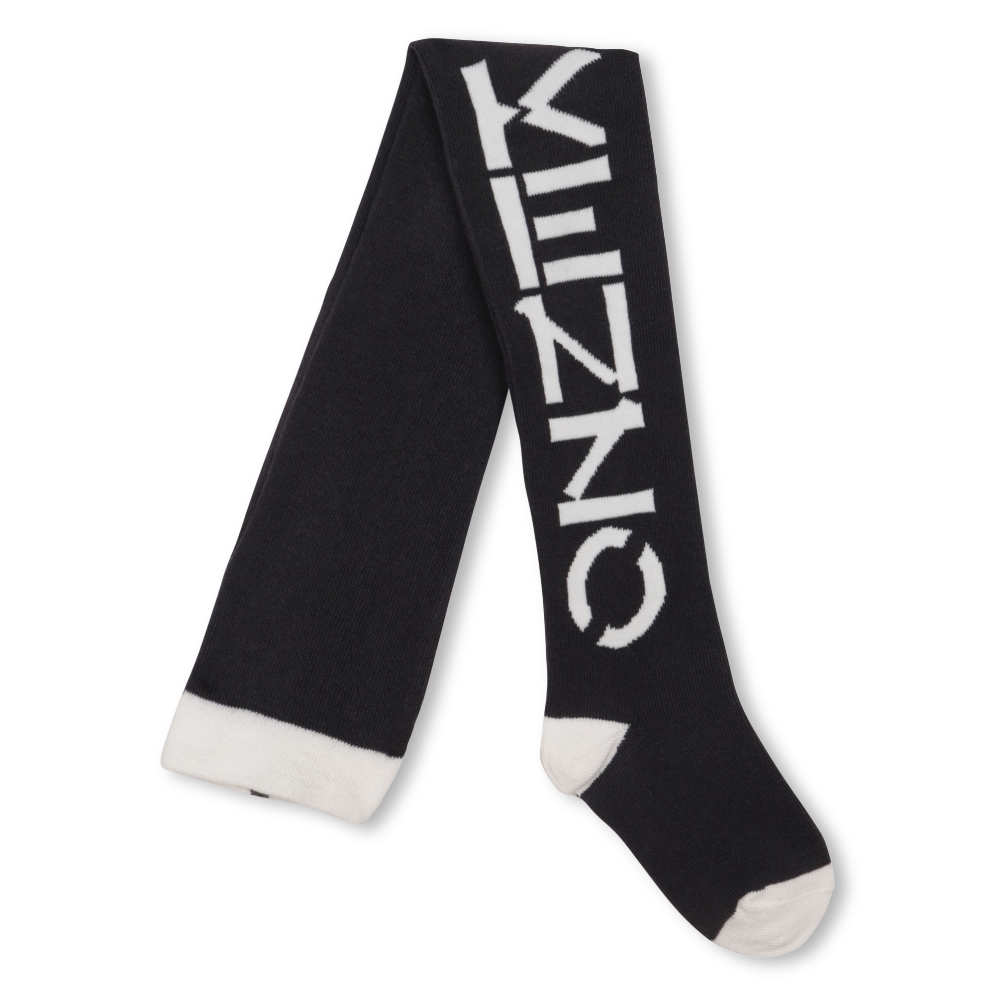 Two-tone knitted tights KENZO KIDS for GIRL