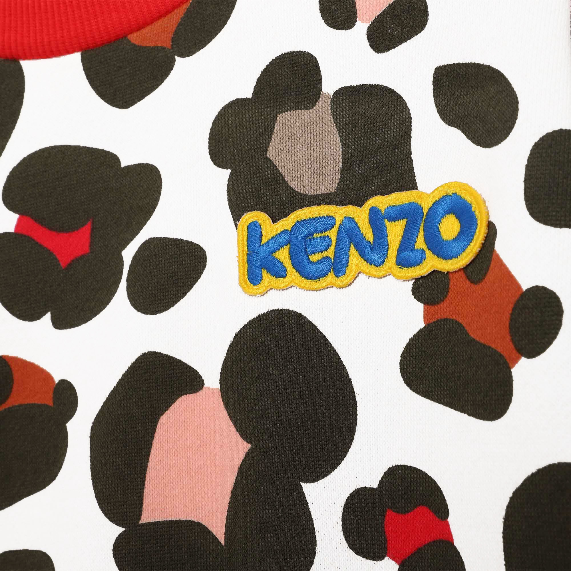 Printed fleece dress KENZO KIDS for GIRL