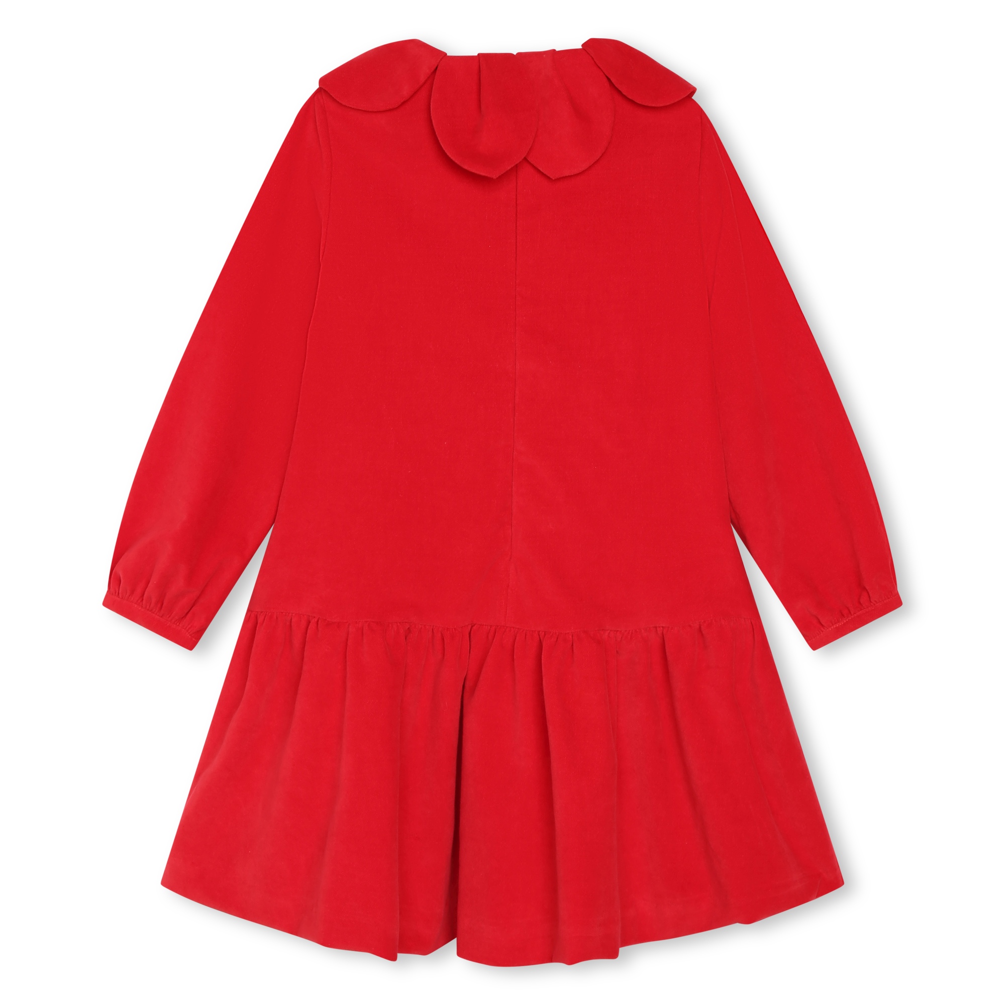 Velvet-lined dress KENZO KIDS for GIRL