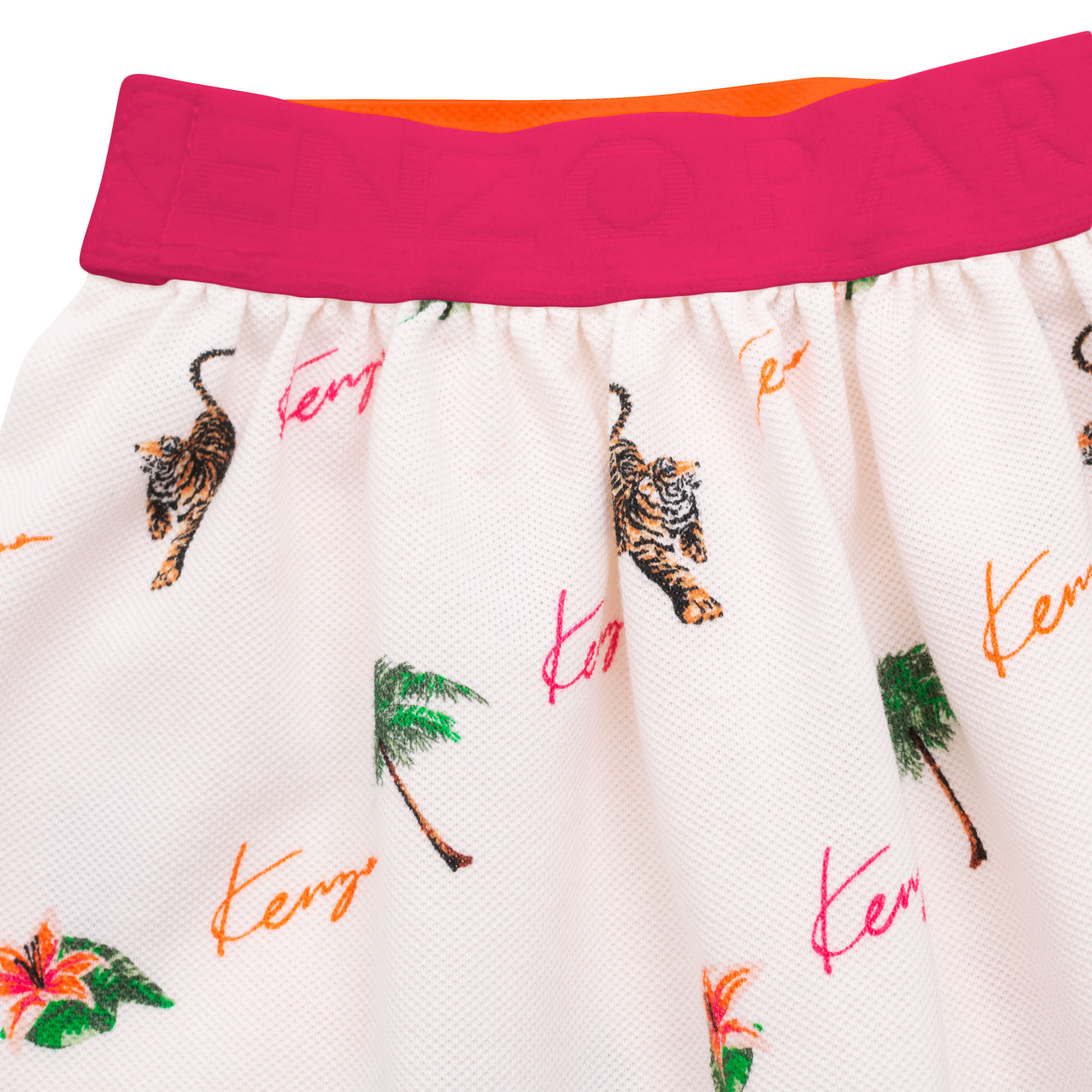 Summer Monogram Skirt KENZO KIDS for GIRL